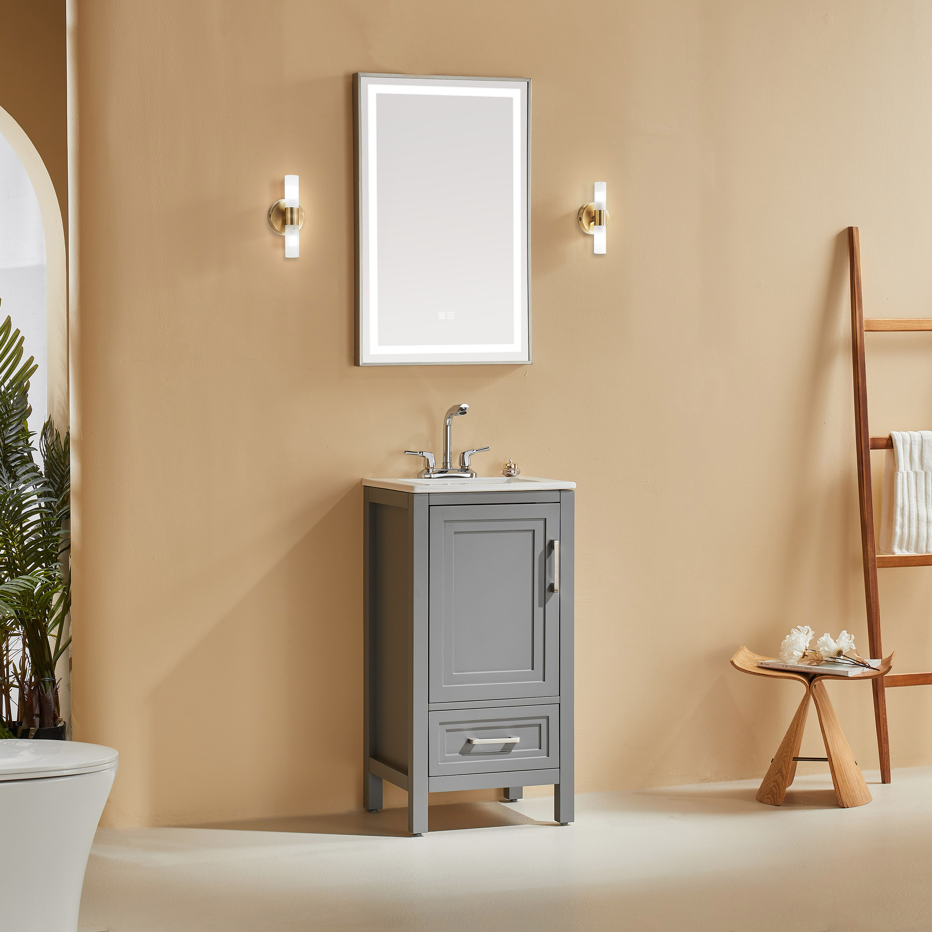 Forclover MONMVI10-18GY Bath-Vanity-Combo - View #15