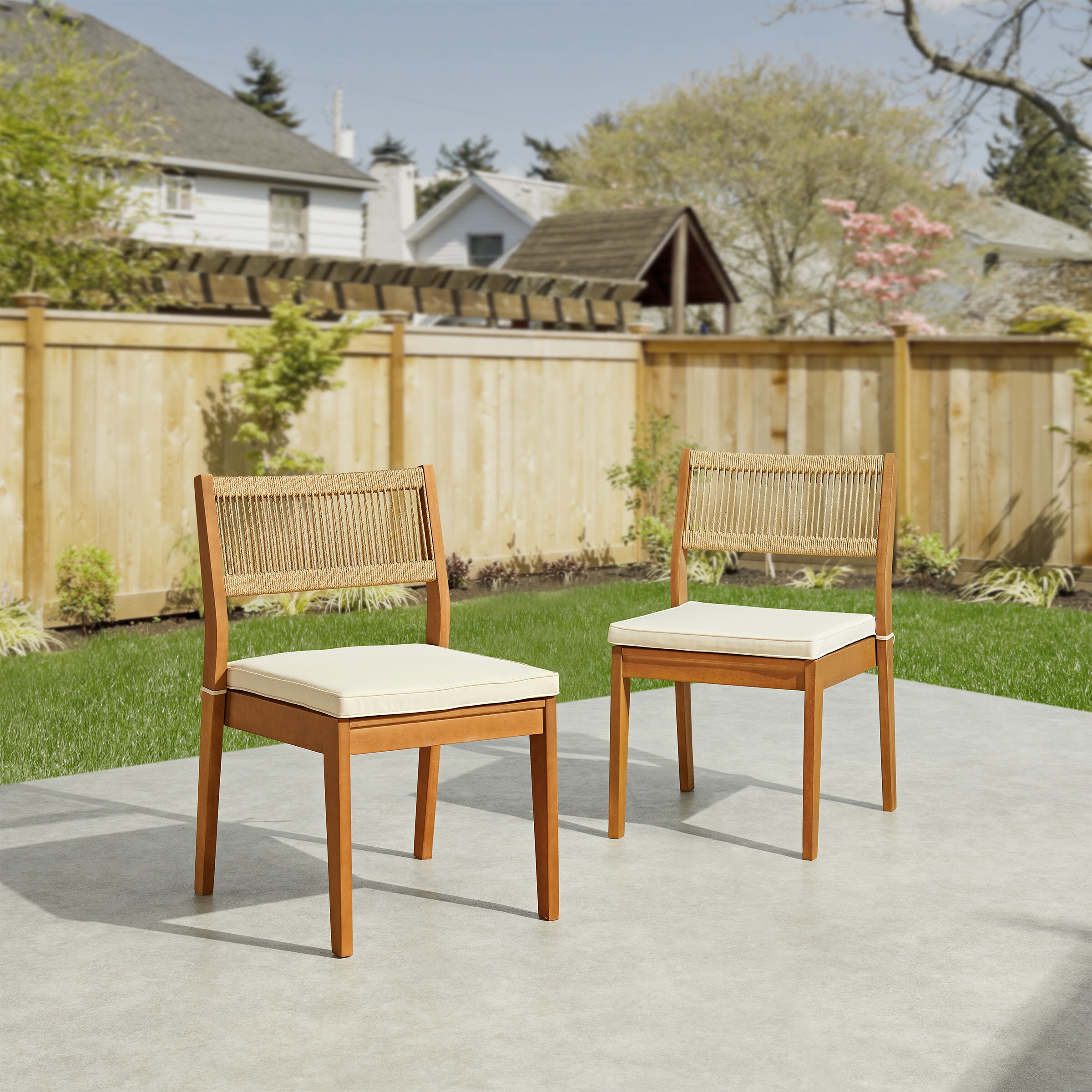 Alaterre Furniture 80-OUTD-WD-2CH Patio-Chairs - View #2