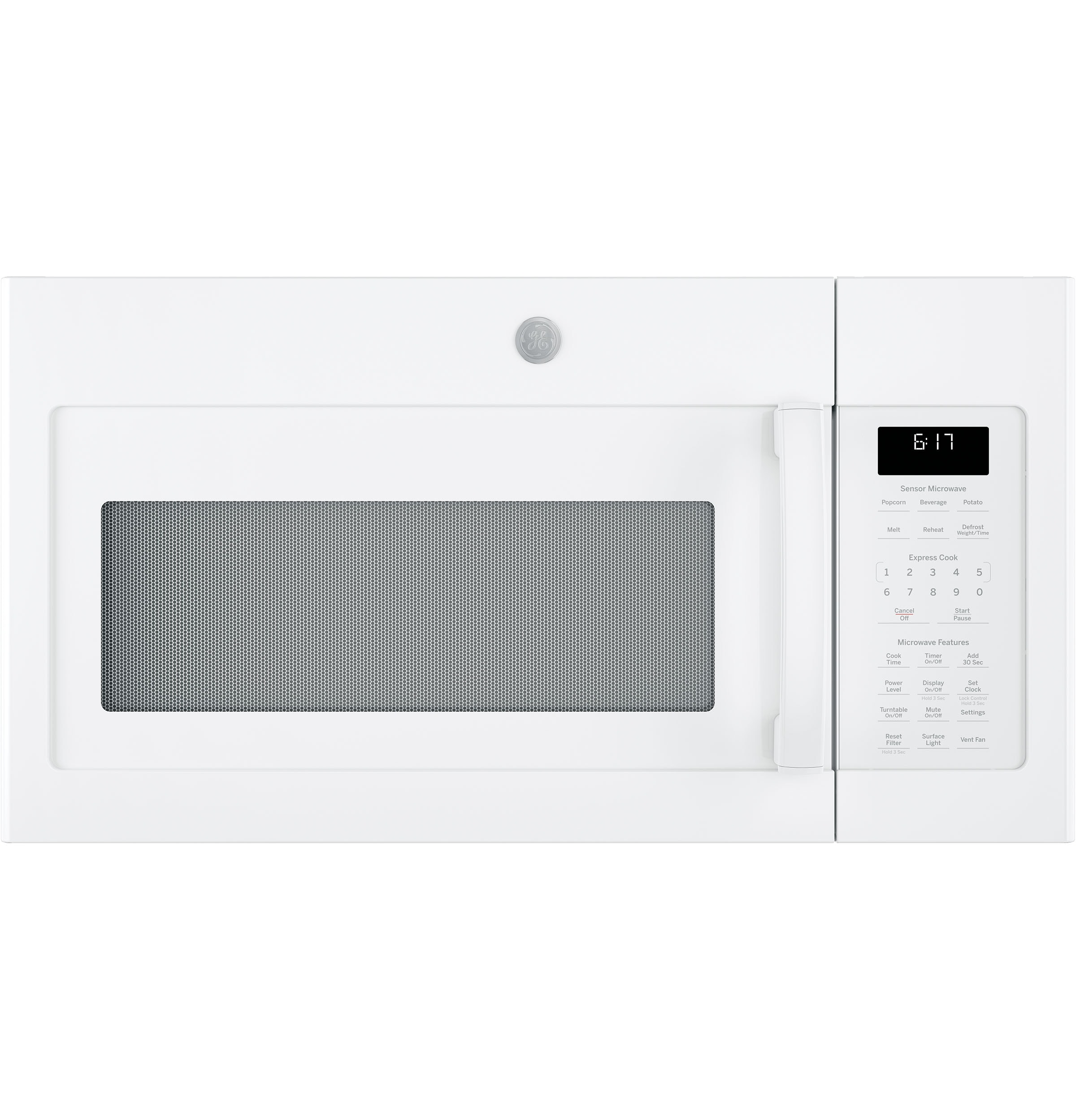 Ge spacemaker over the deals range microwave white