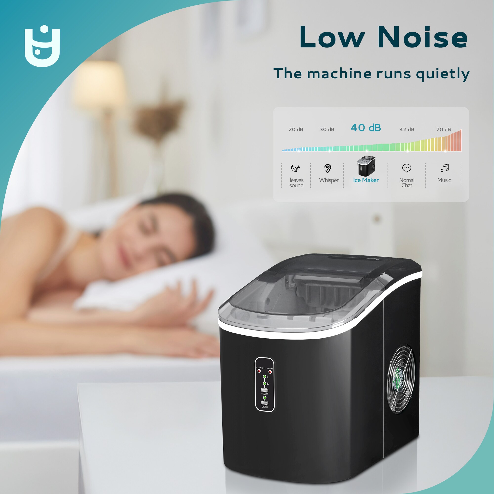 Euhomy IM007-BBL-E-LS-SC Ice-Makers - View #5