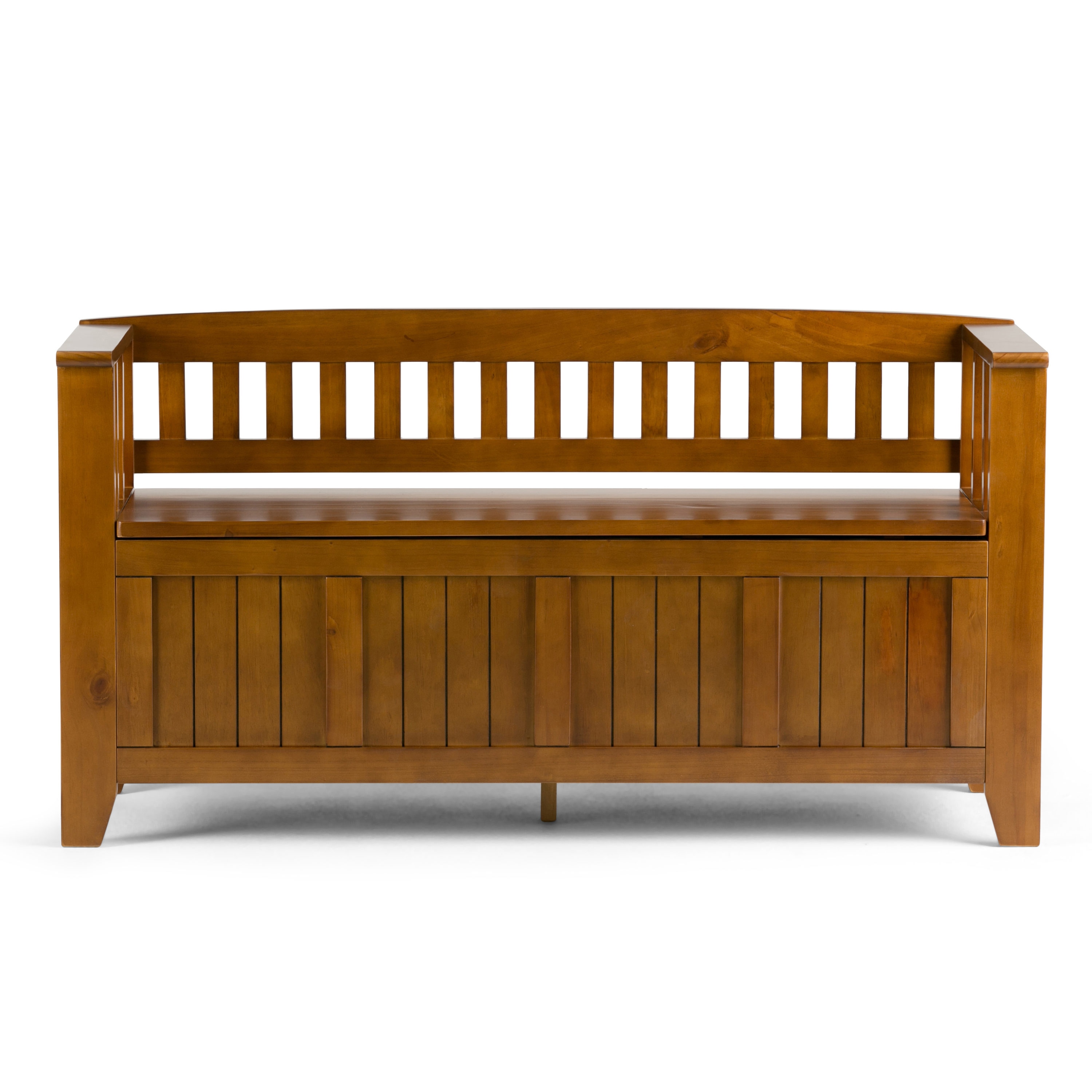 Simpli Home INT-AXCACA-EB-ALB bench - View #2