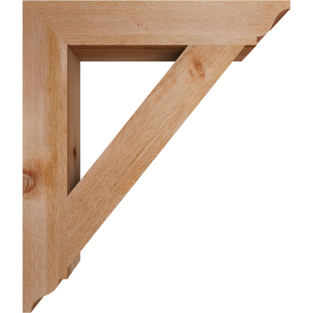Ekena Millwork BKT04X24X28TRA01RWR Exterior-Brackets-Braces - View #3