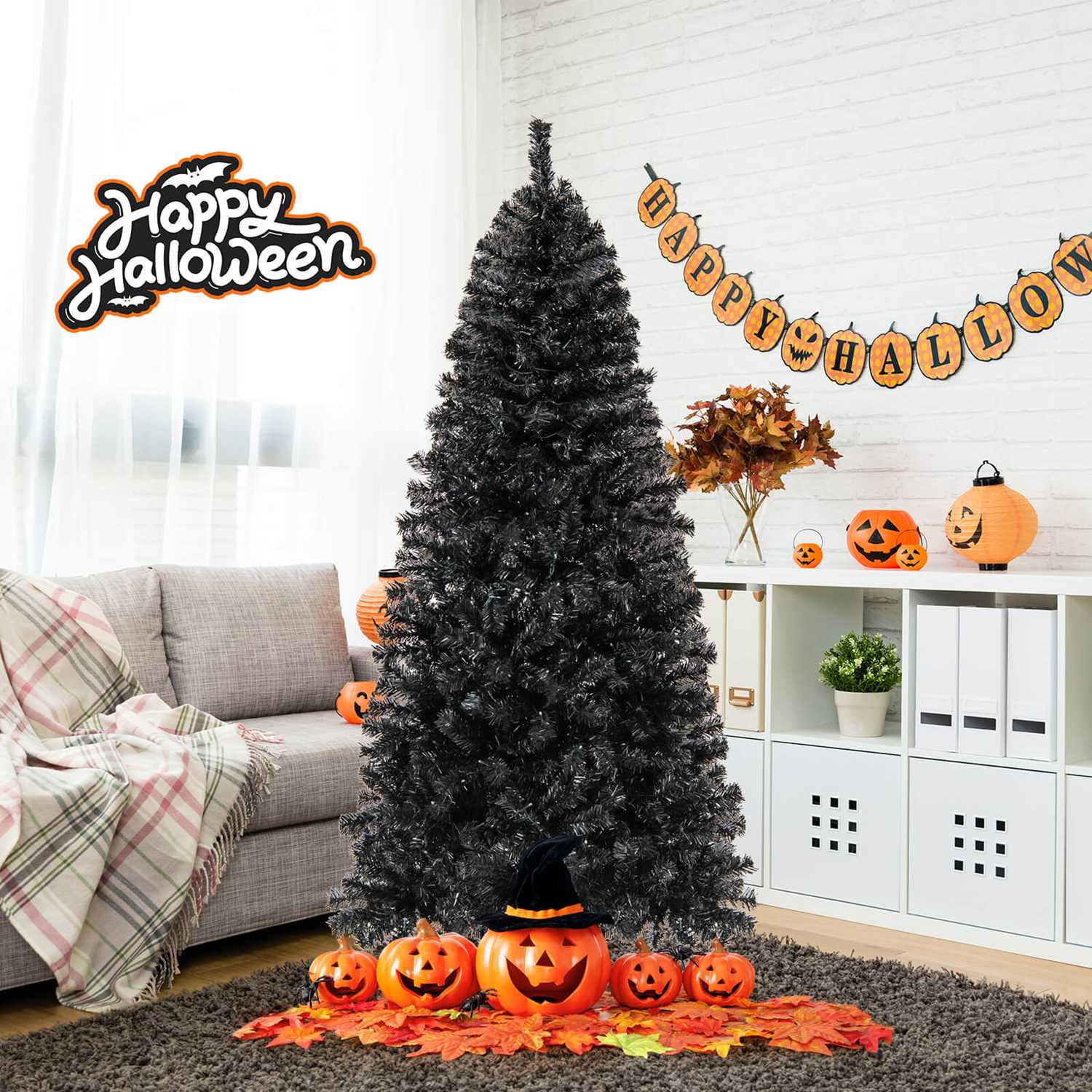 Costway HCST03322 Artificial-Christmas-Trees - View #4