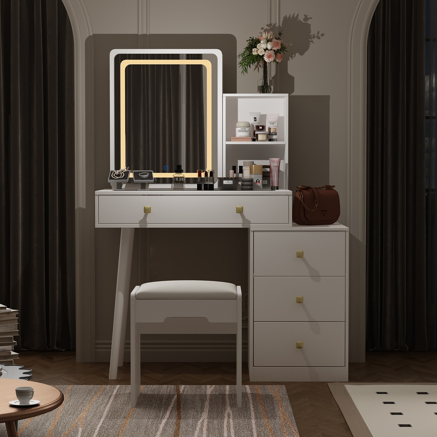 FUFU&GAGA LJY-KF020356-01 Bedroom-Vanities - View #4