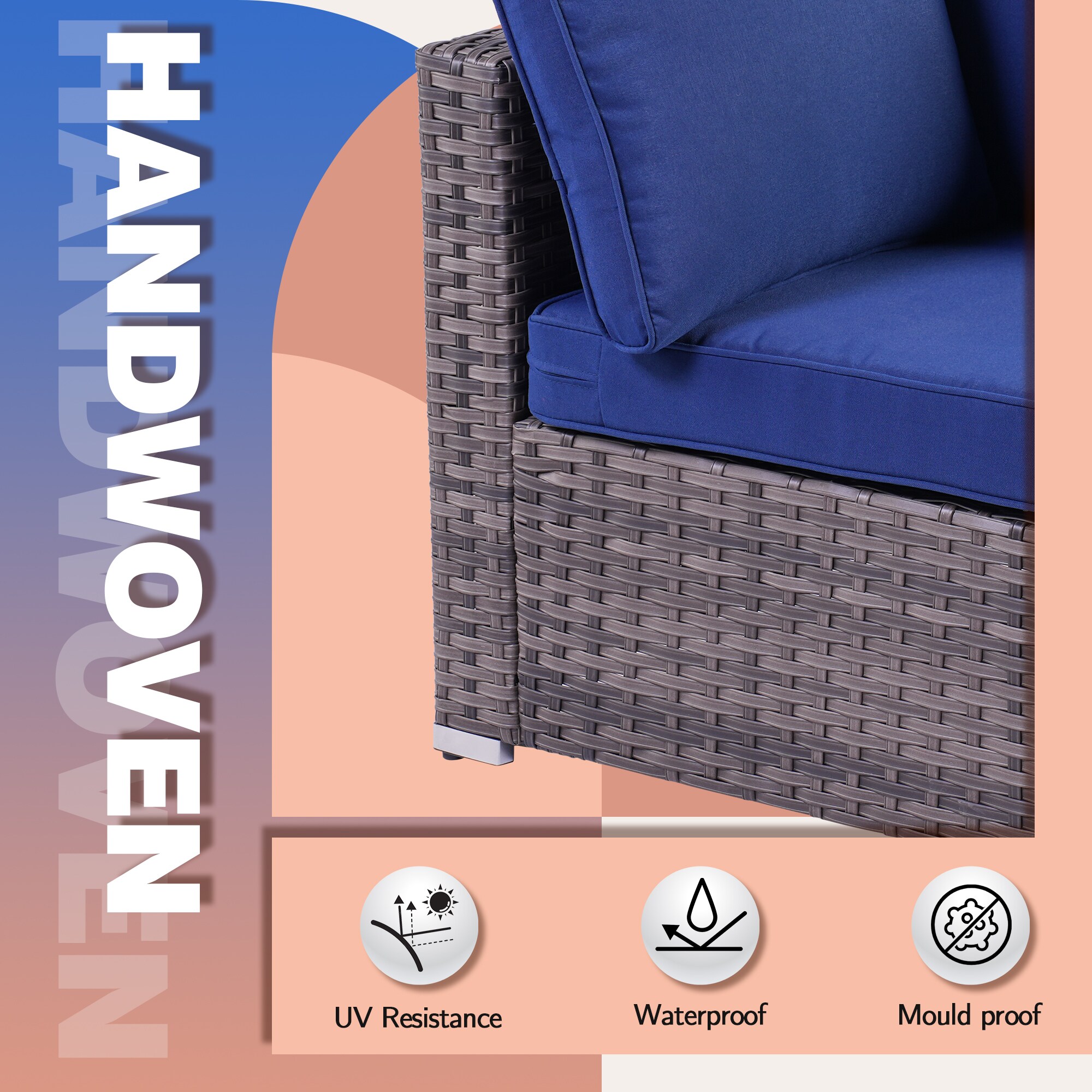 Ovios HP705Y Patio-Conversation-Sets - View #2