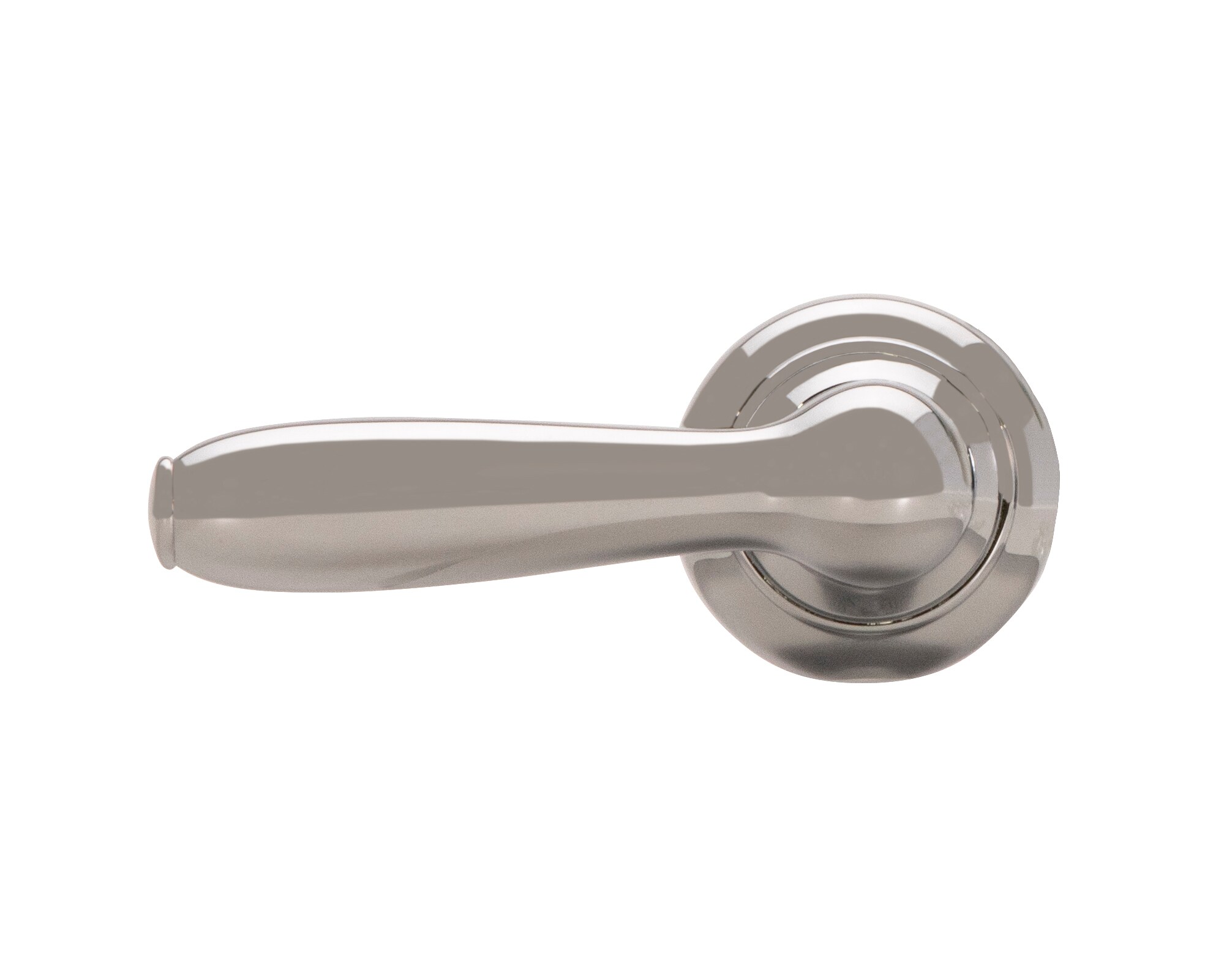 Fluidmaster 690X-008-P5 Perfect Fit 4-in/6-in/8-in cuttable Front/Side/Neo-angle Mount Chrome Universal Fit Handle with lever