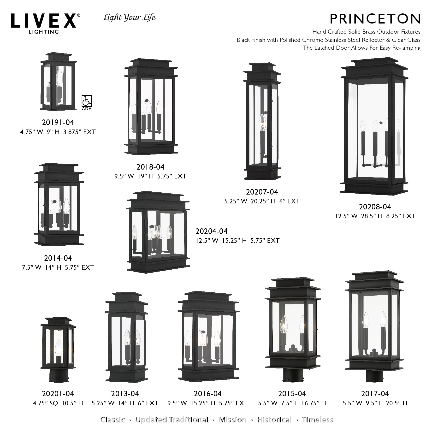 Livex Lighting 20204-04 Outdoor-Wall-Lighting - View #5