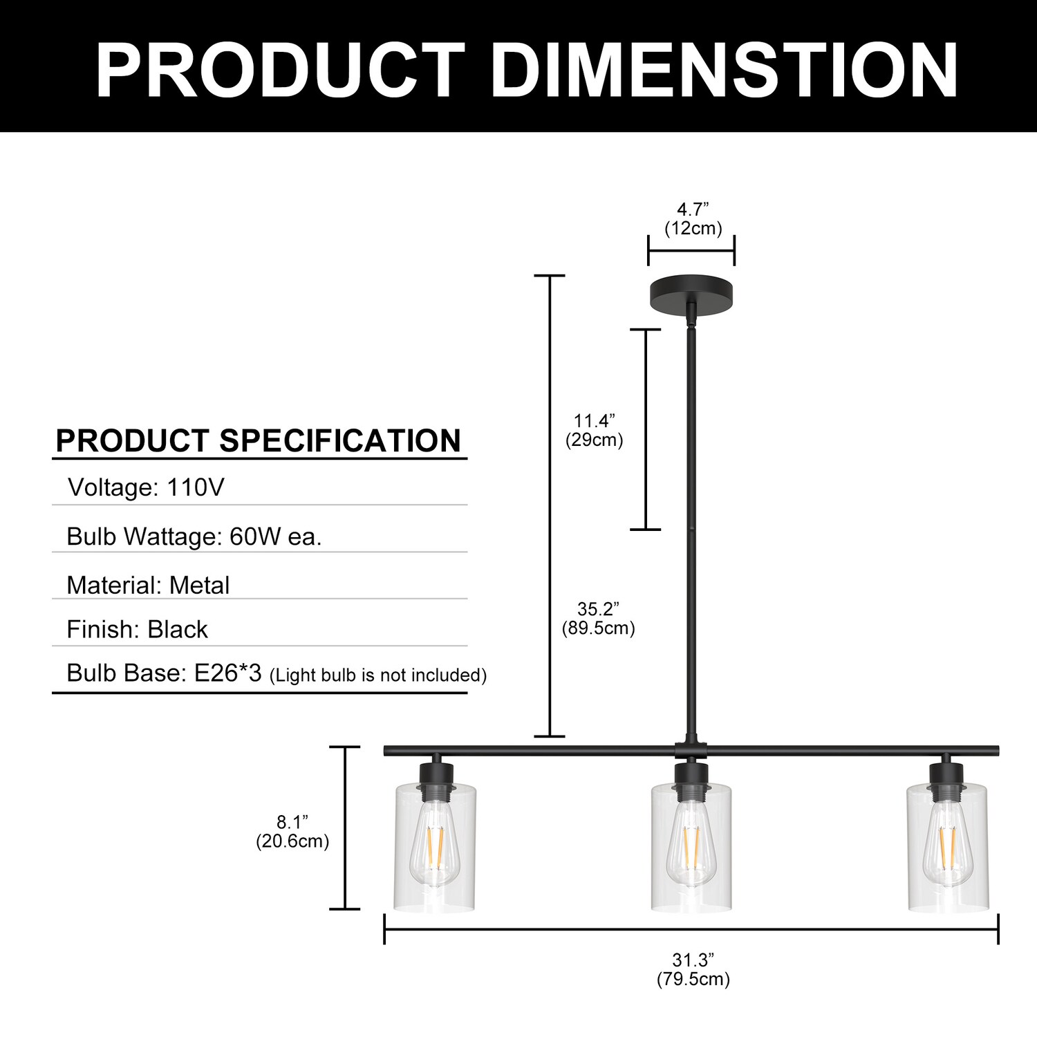 YANSUN L-DZ104B Pendant-Lights - View #6