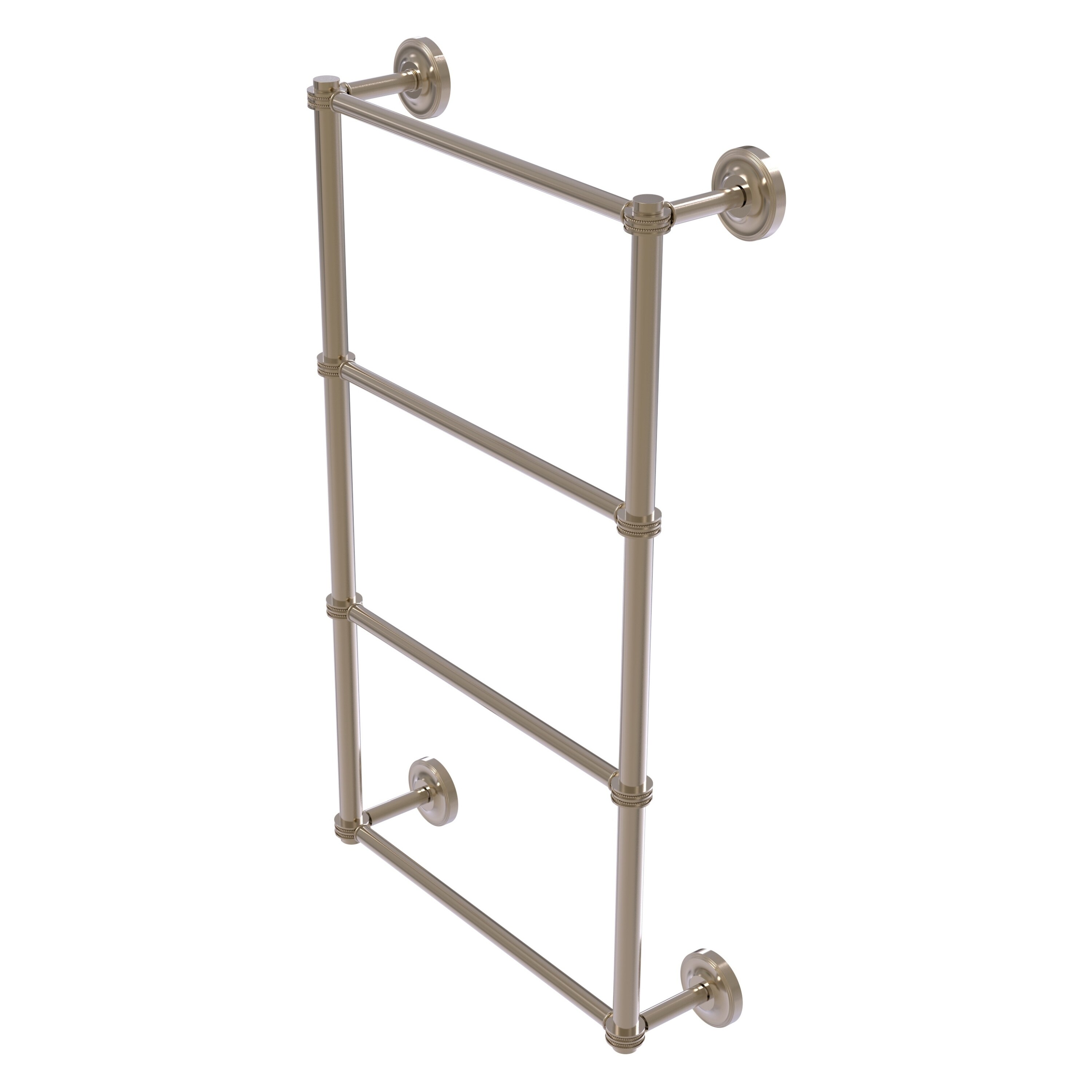 Allied Brass PR-28D-36-PEW Prestige Regal 36-in double Antique Pewter Wall mount 4-tier Towel Bar