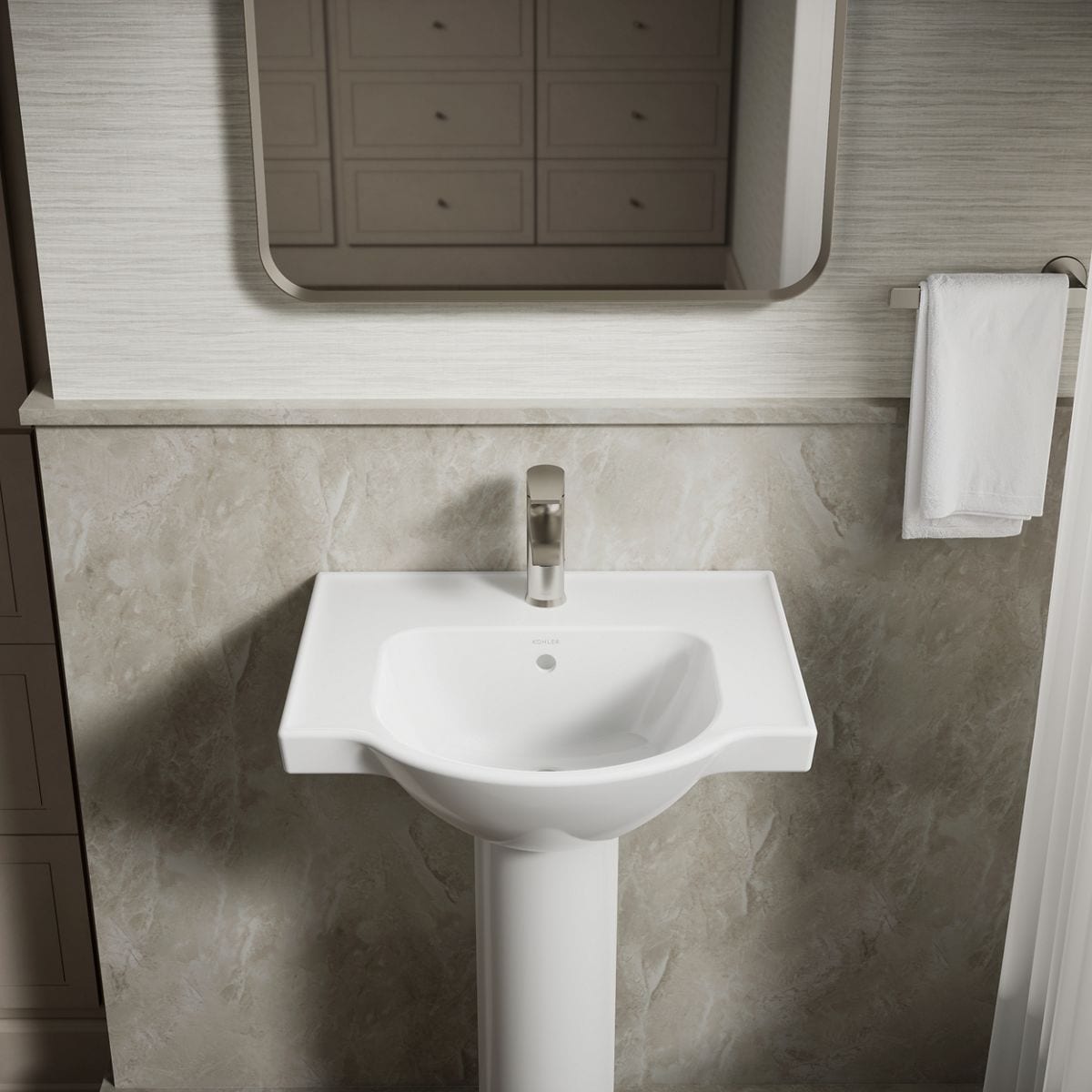 KOHLER 5247-1-0 Complete-Pedestal-Lavatories - View #8