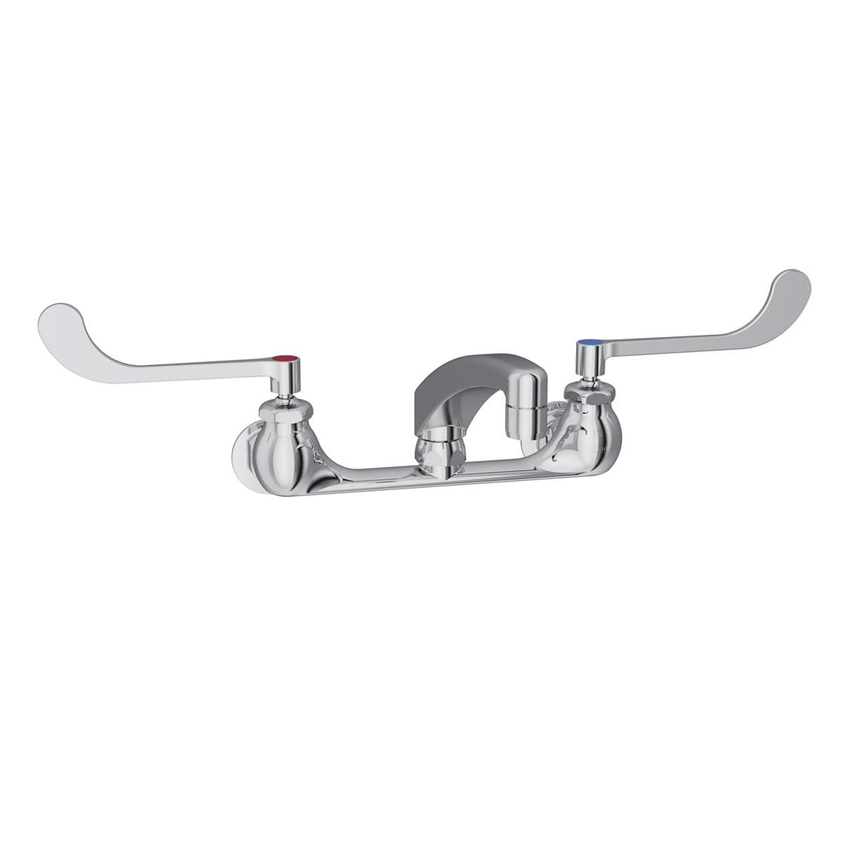 Elkay LK940AT08T6H Chrome Single Handle Wall-mount Commercial Kitchen Faucet