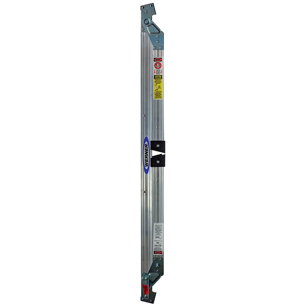Werner PK80-2 Extension Ladder Leveler, Automatic, Aluminum, Silver