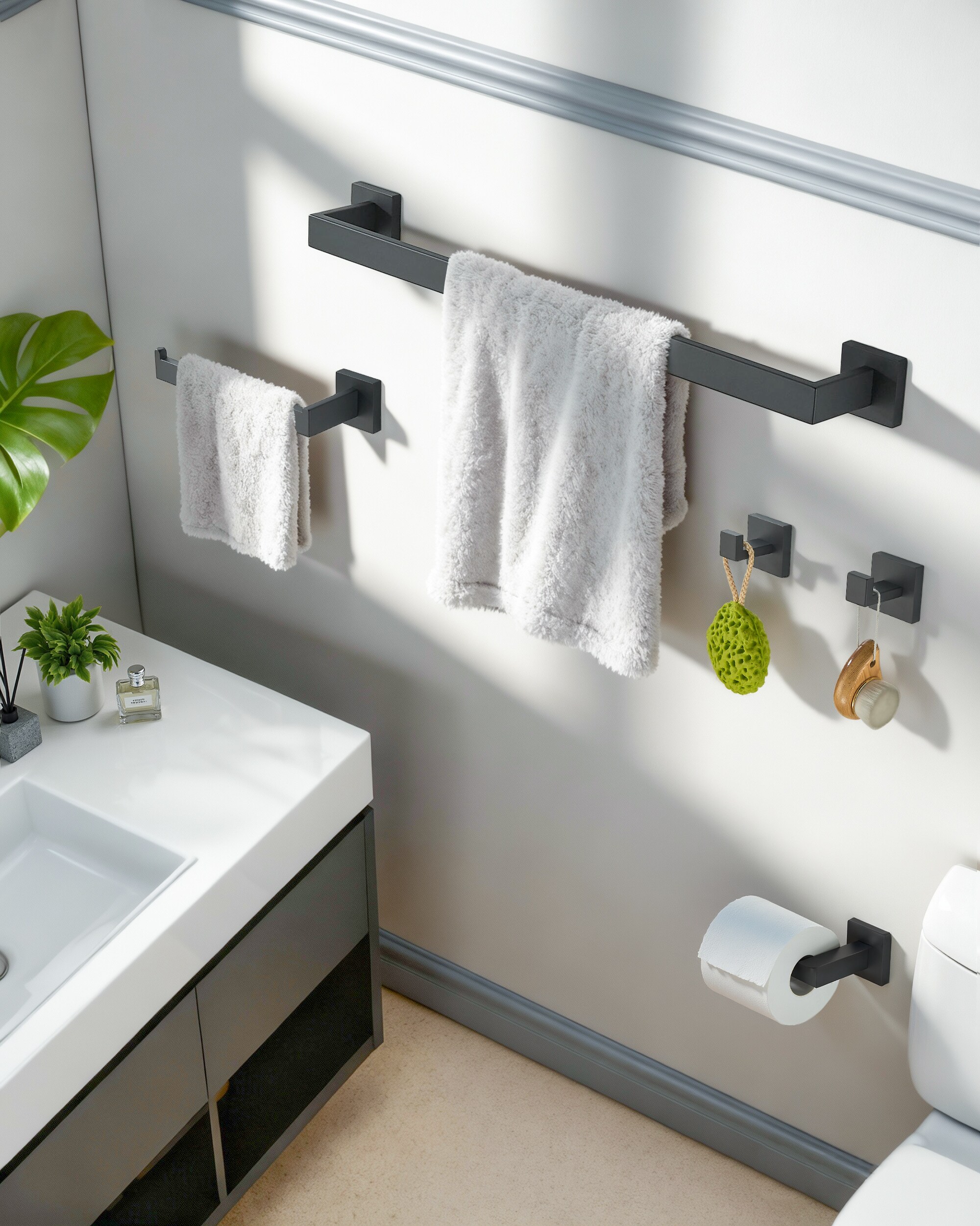 FORIOUS 19002B5A Decorative-Bath-Hardware-Kits - View #2