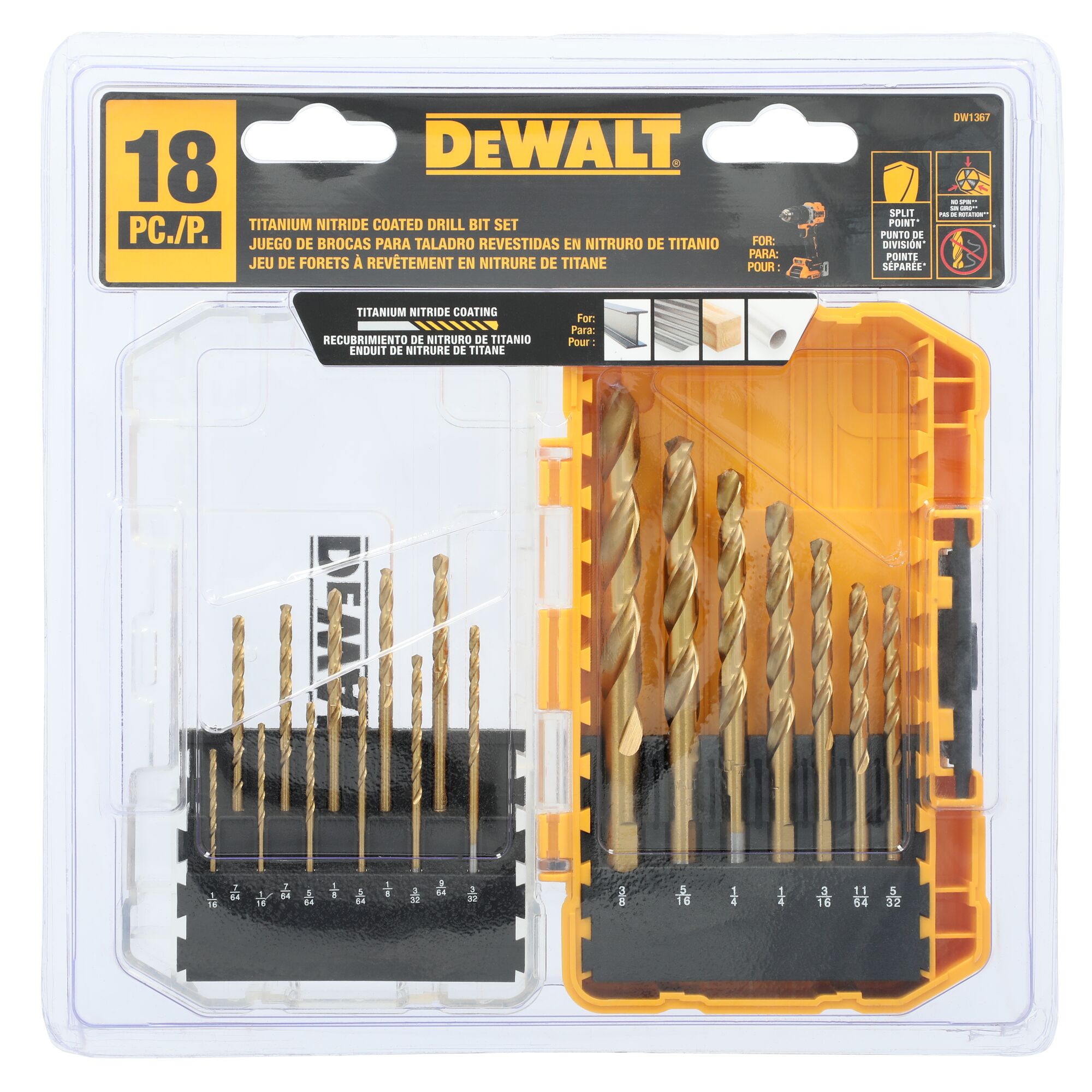 DEWALT DW1367 Metal-Twist-Drill-Bits - View #4