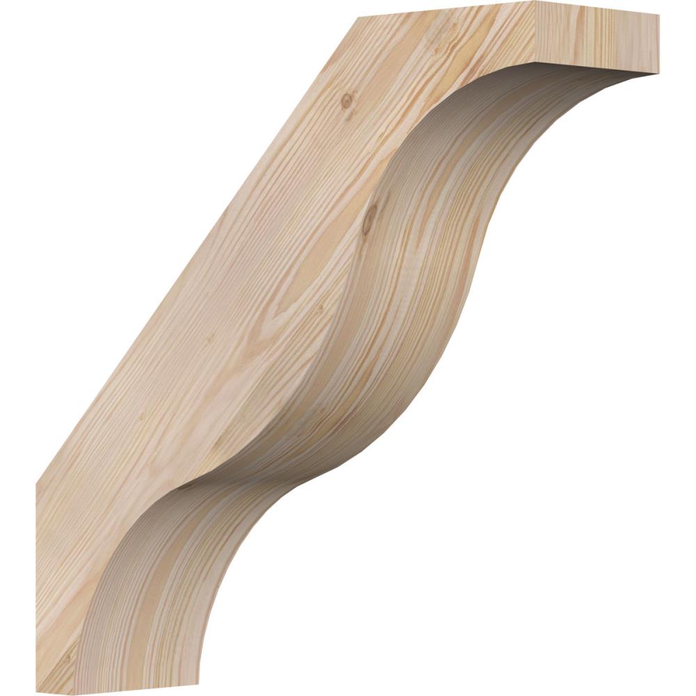 Ekena Millwork BRC06X20X20FST00SDF 5-1/2-in x 20-in x 20-in Douglas Fir Unfinished Wood Funston Smooth Knee Brace