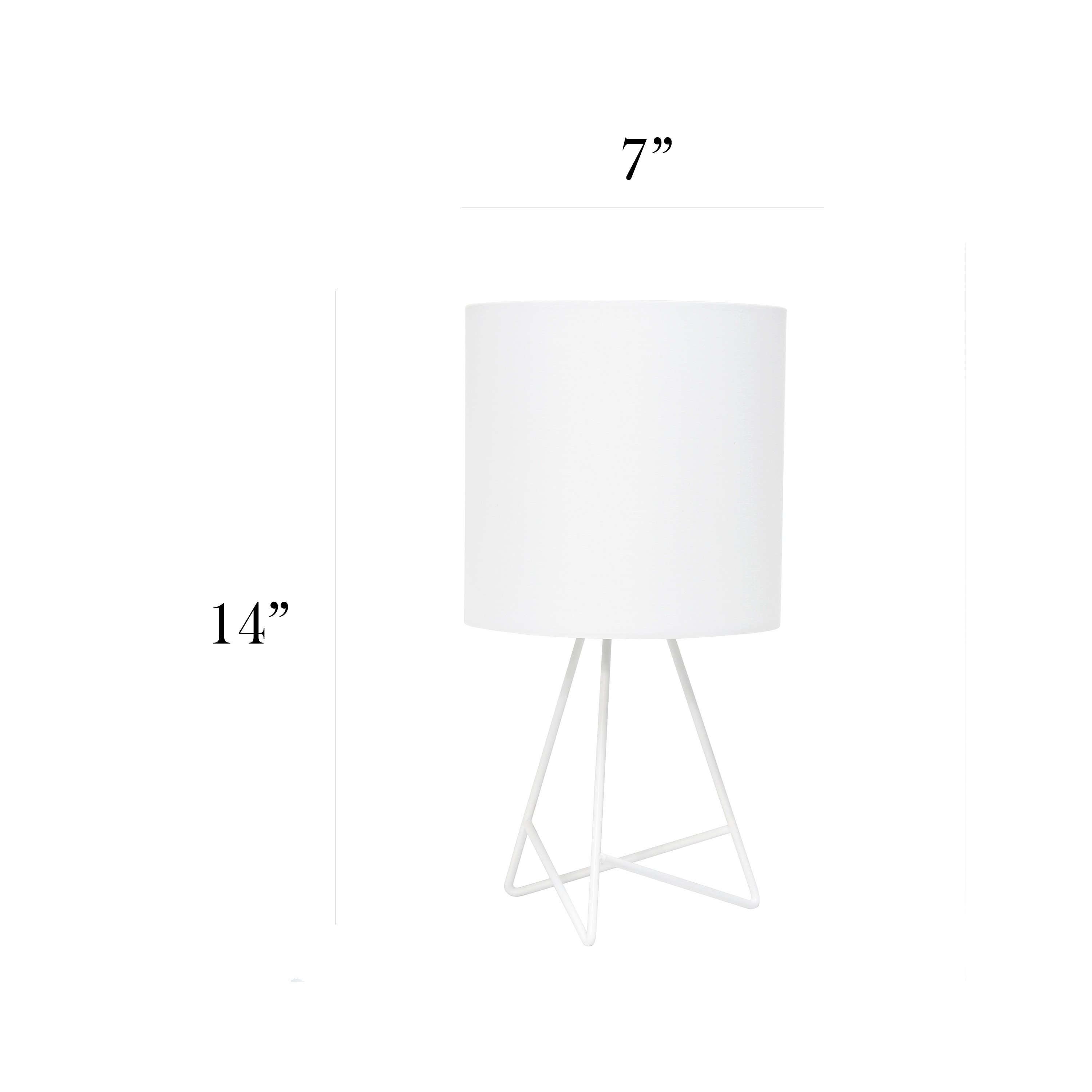 Simple Designs LT2066-WOW-LB Table-Lamps - View #3
