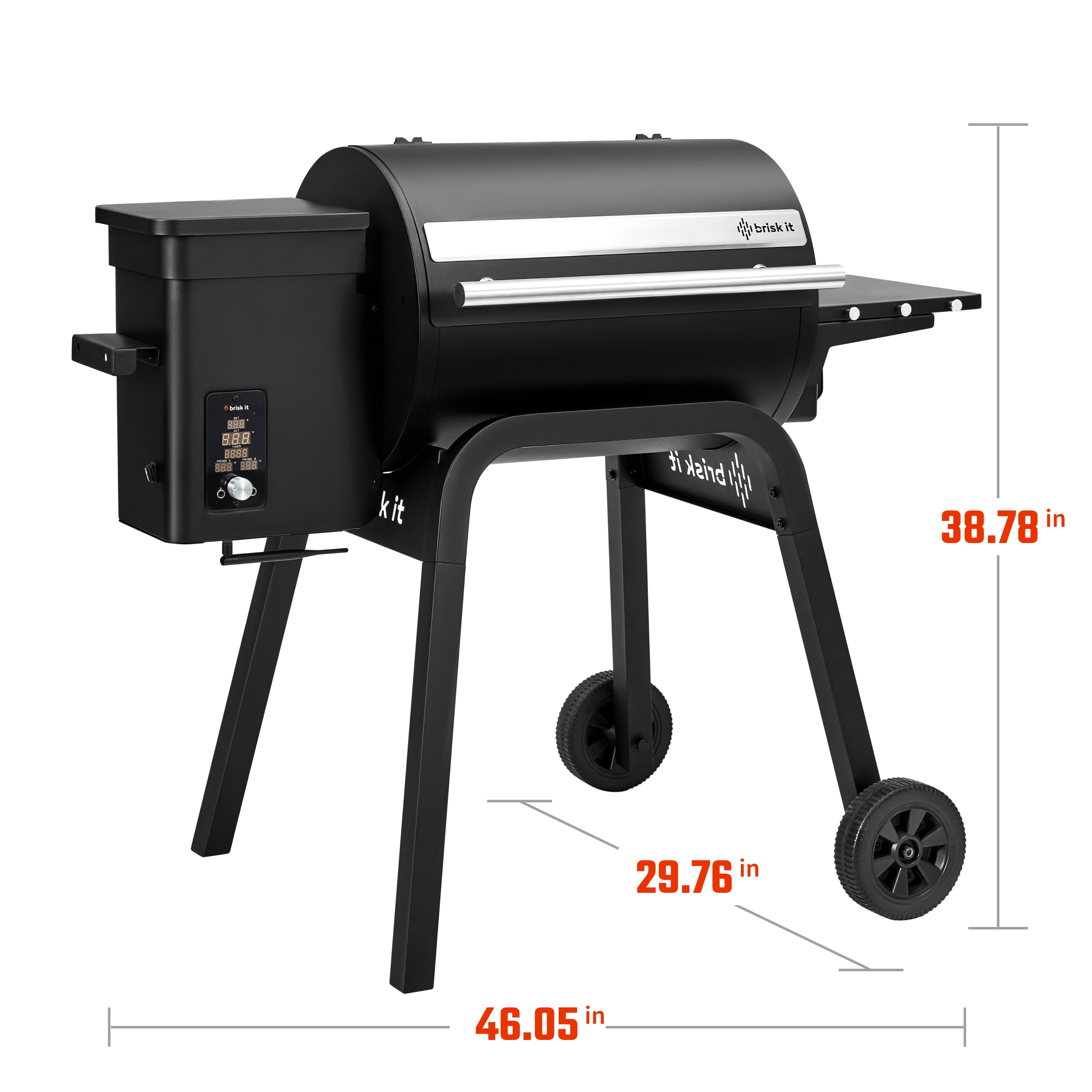 Brisk It BGZ450 Pellet-Grills - View #10