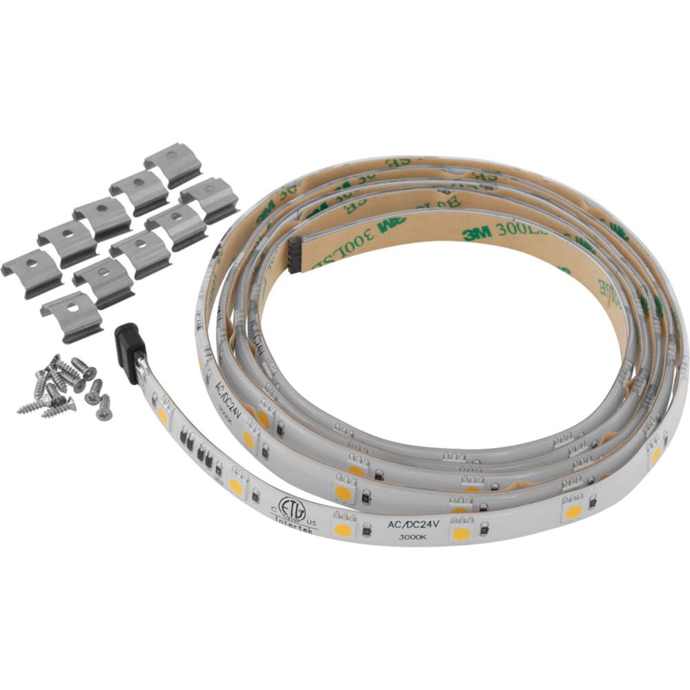 Progress Lighting P7041-30 Hide-a-Lite 4 60-in Hardwired LED Under Cabinet Tape Light