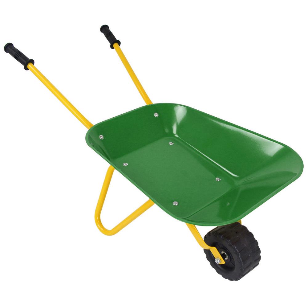 Black and Decker 20 Liter Realistic Wheelbarrow for Kids Ages 3