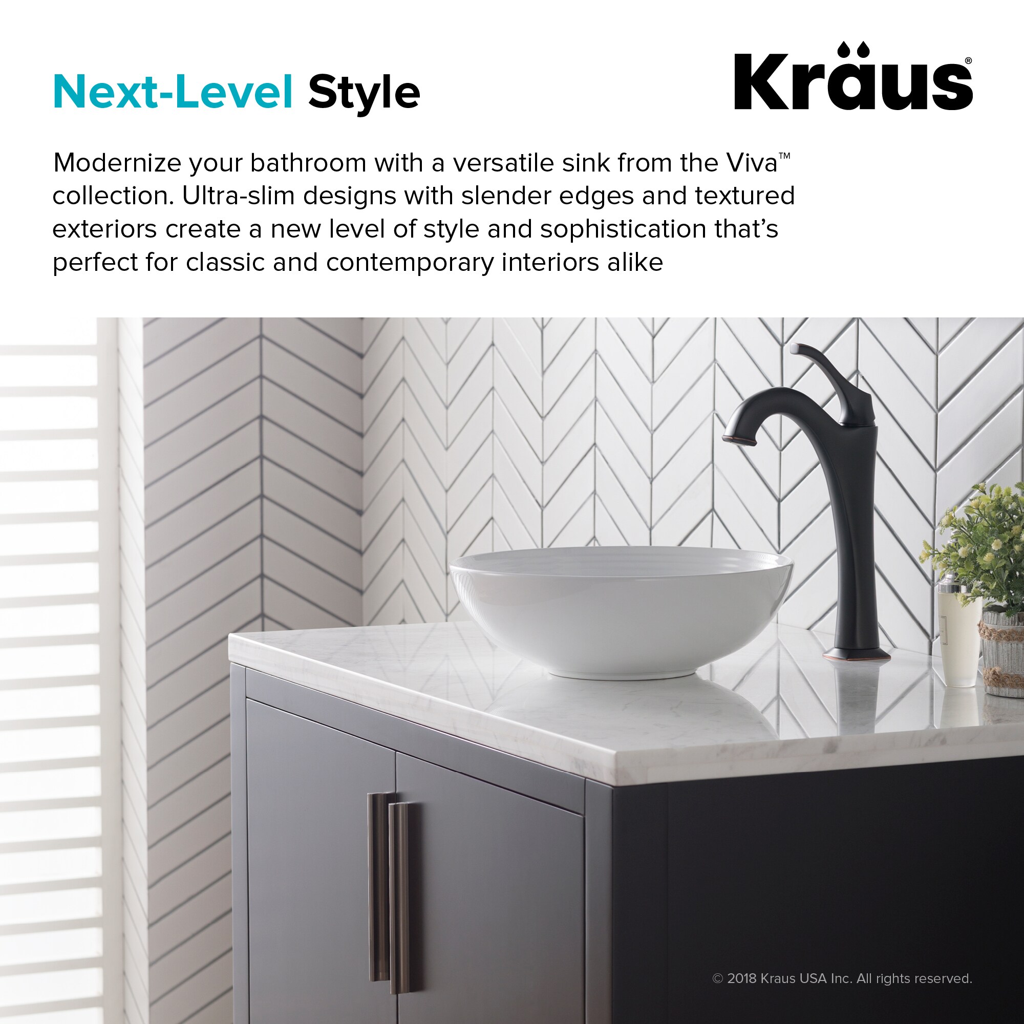 Kraus KCV-204GWH Bath-Sink - View #7