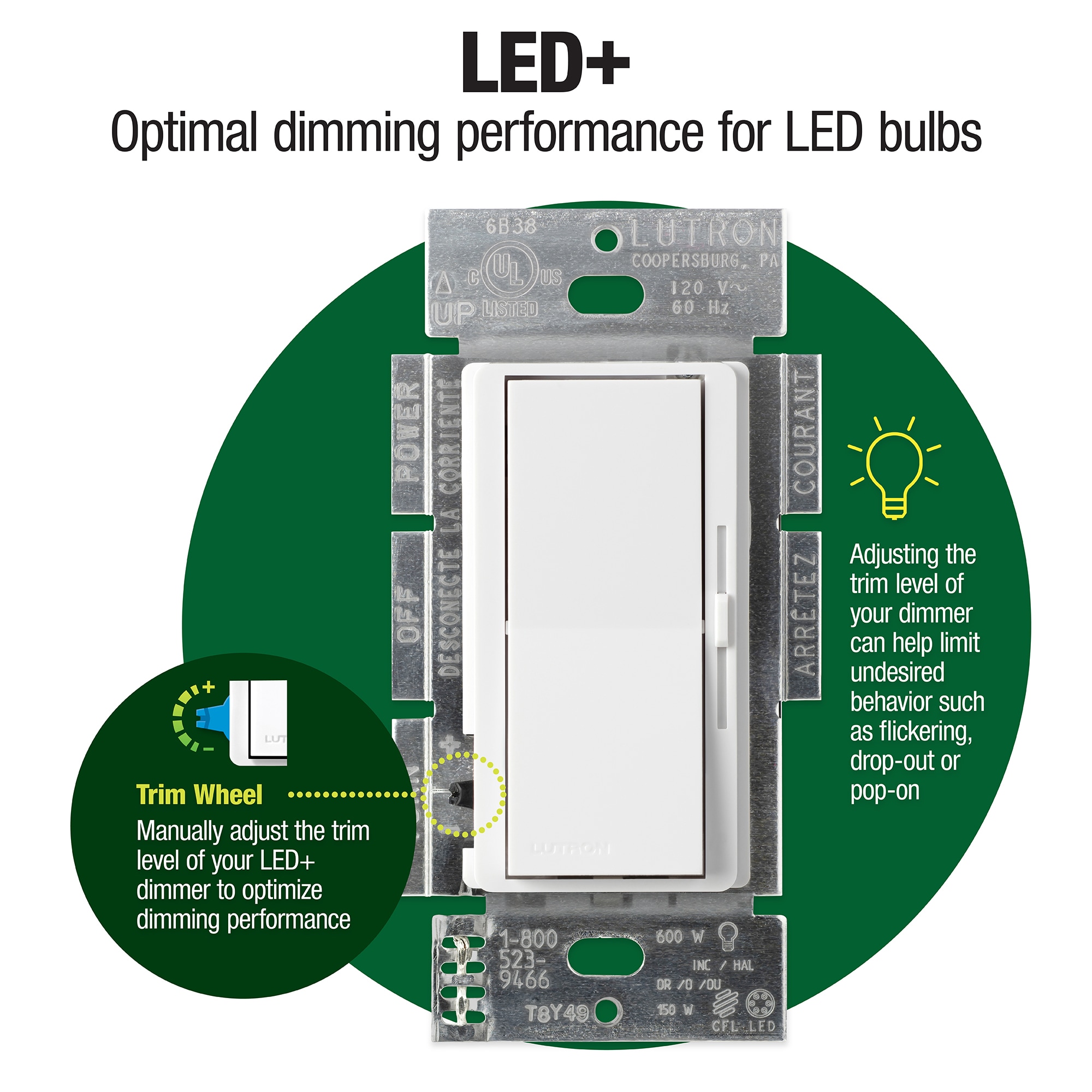 Lutron DVCL-153PH-BL Light-Dimmers - View #3