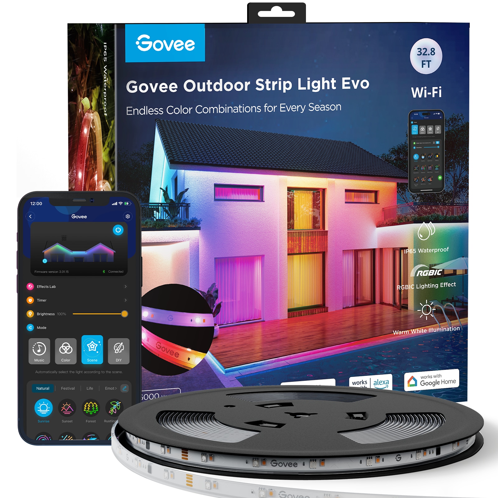 Govee 32.8-ft LED Multicolor Strip Light