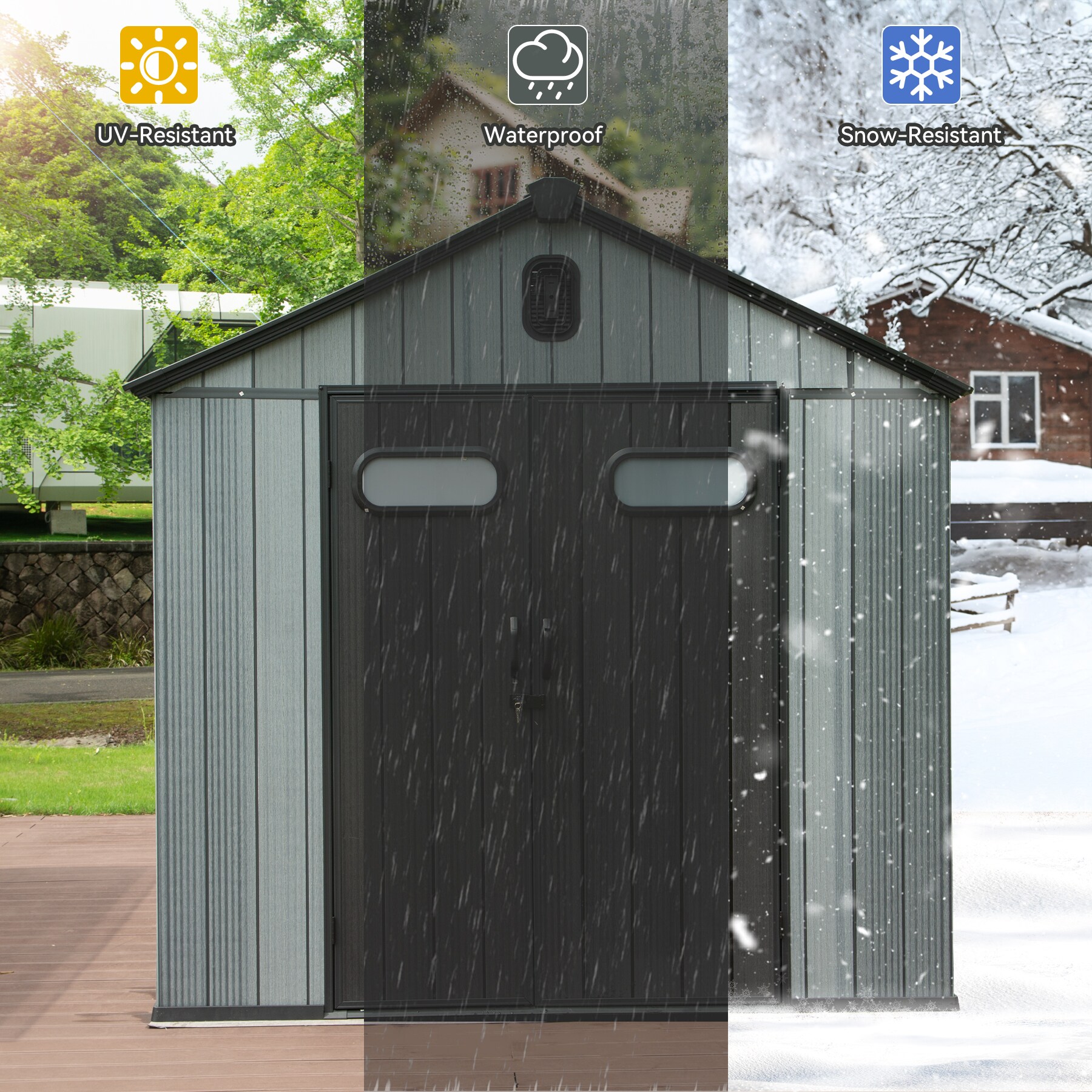 LOVMOR SF-H-W1859S00132 Small-Outdoor-Storage - View #5