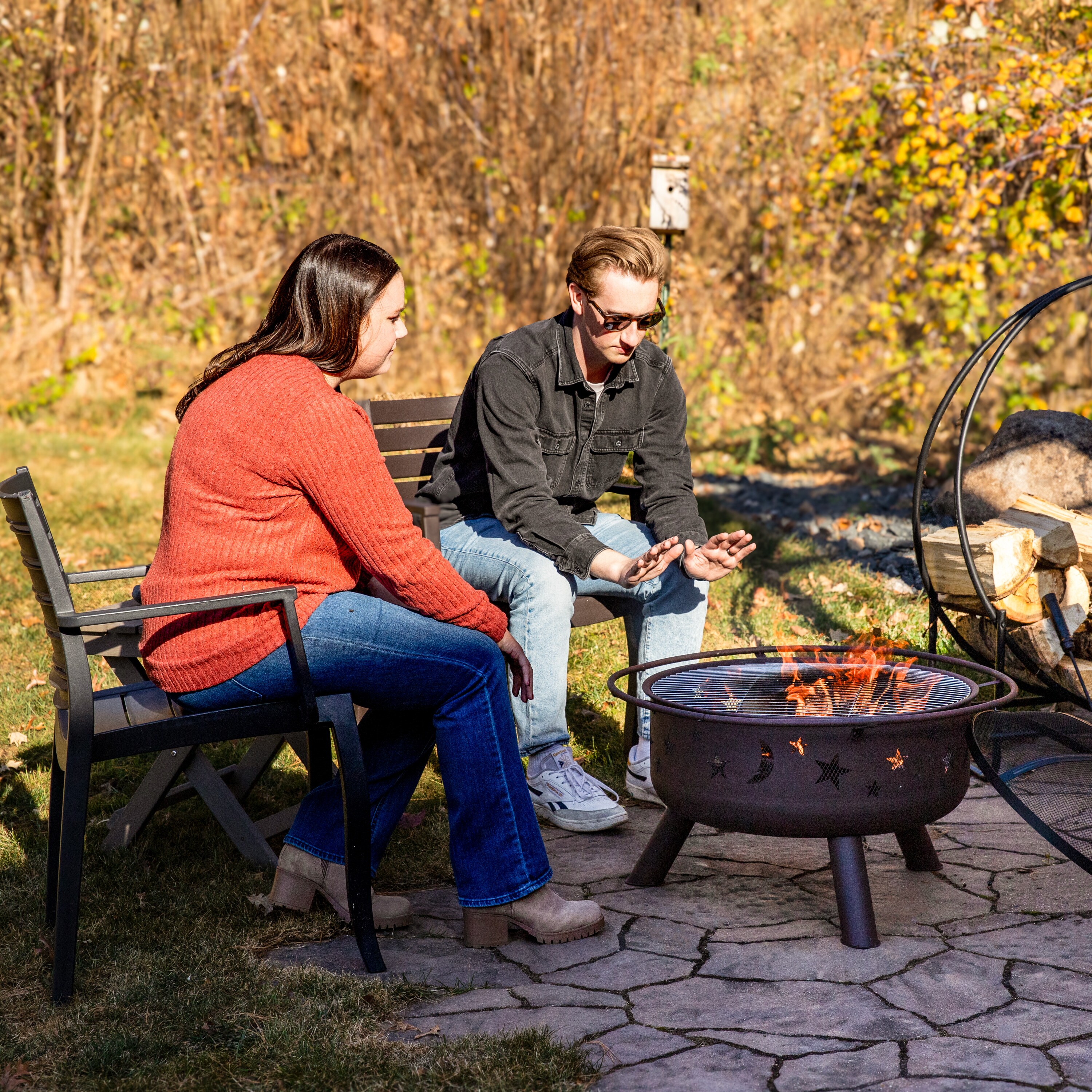 Sunnydaze Decor NB-MS201 Outdoor-Woodburning-Firepits - View #15