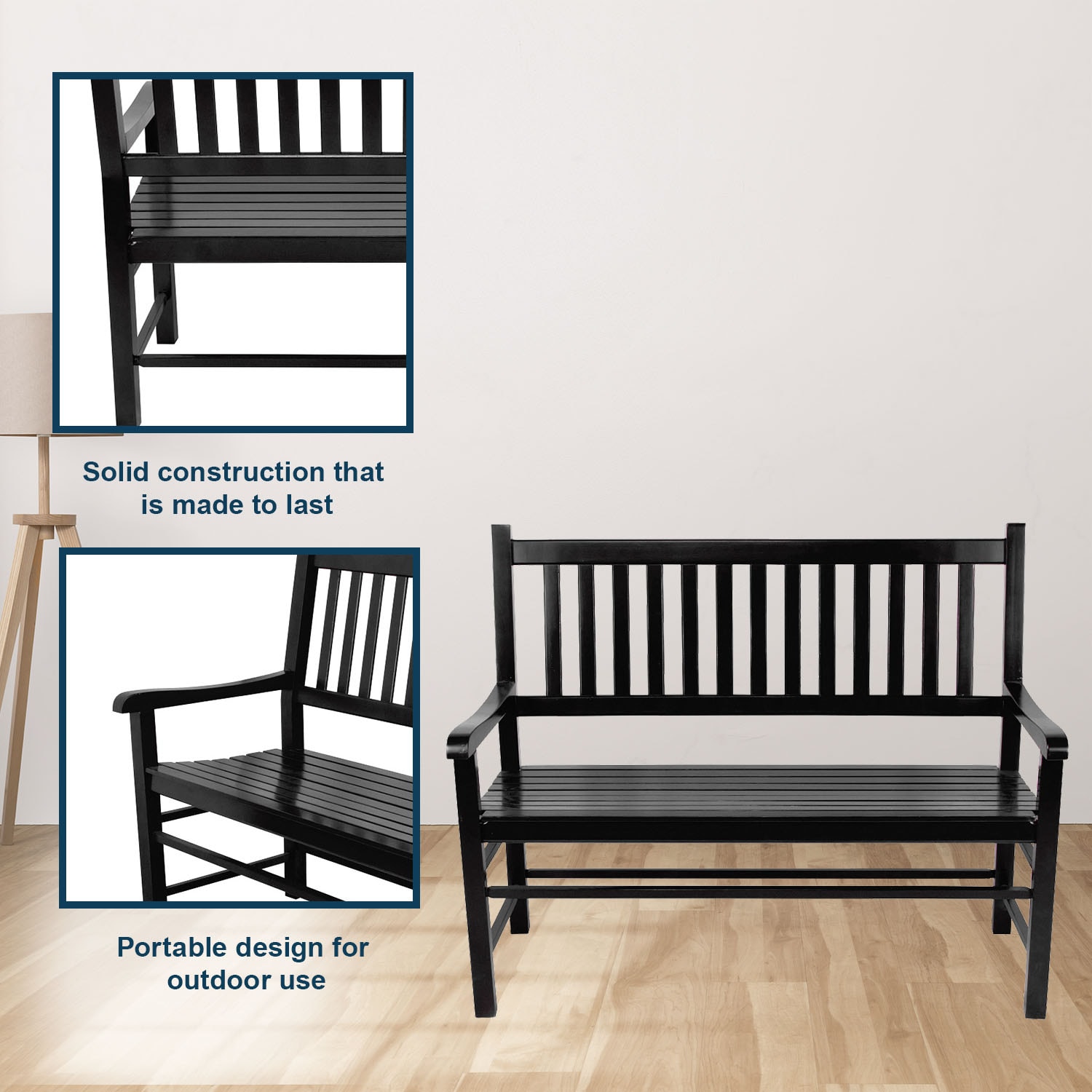 Shine Company 4217BK benches - View #7