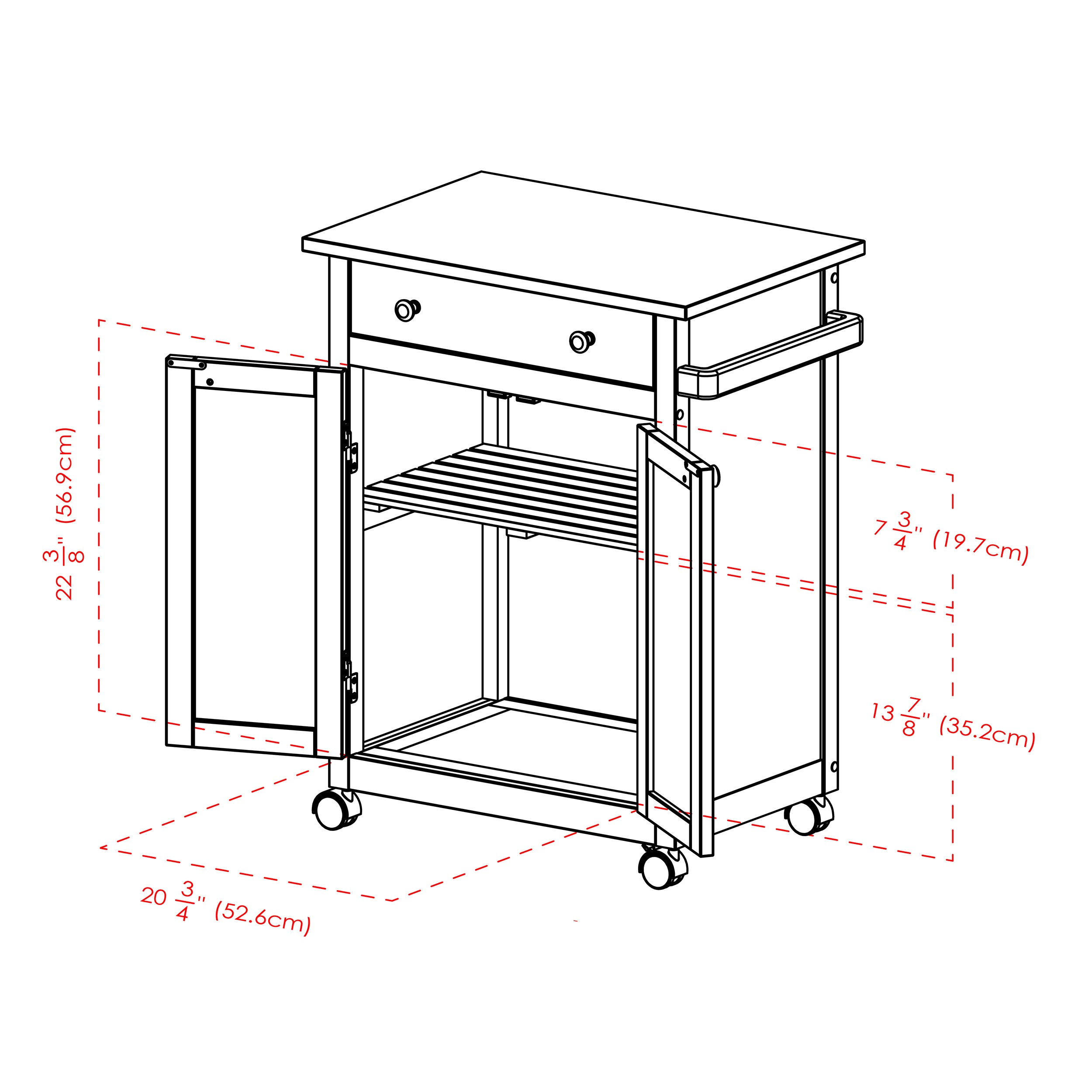 Winsome Wood 92626 Kitchen-Furniture - View #12