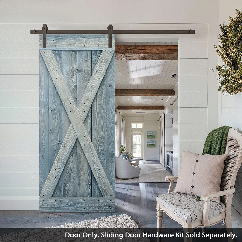 CALHOME DOOR-DIY-X36L Barn-Doors - View #2