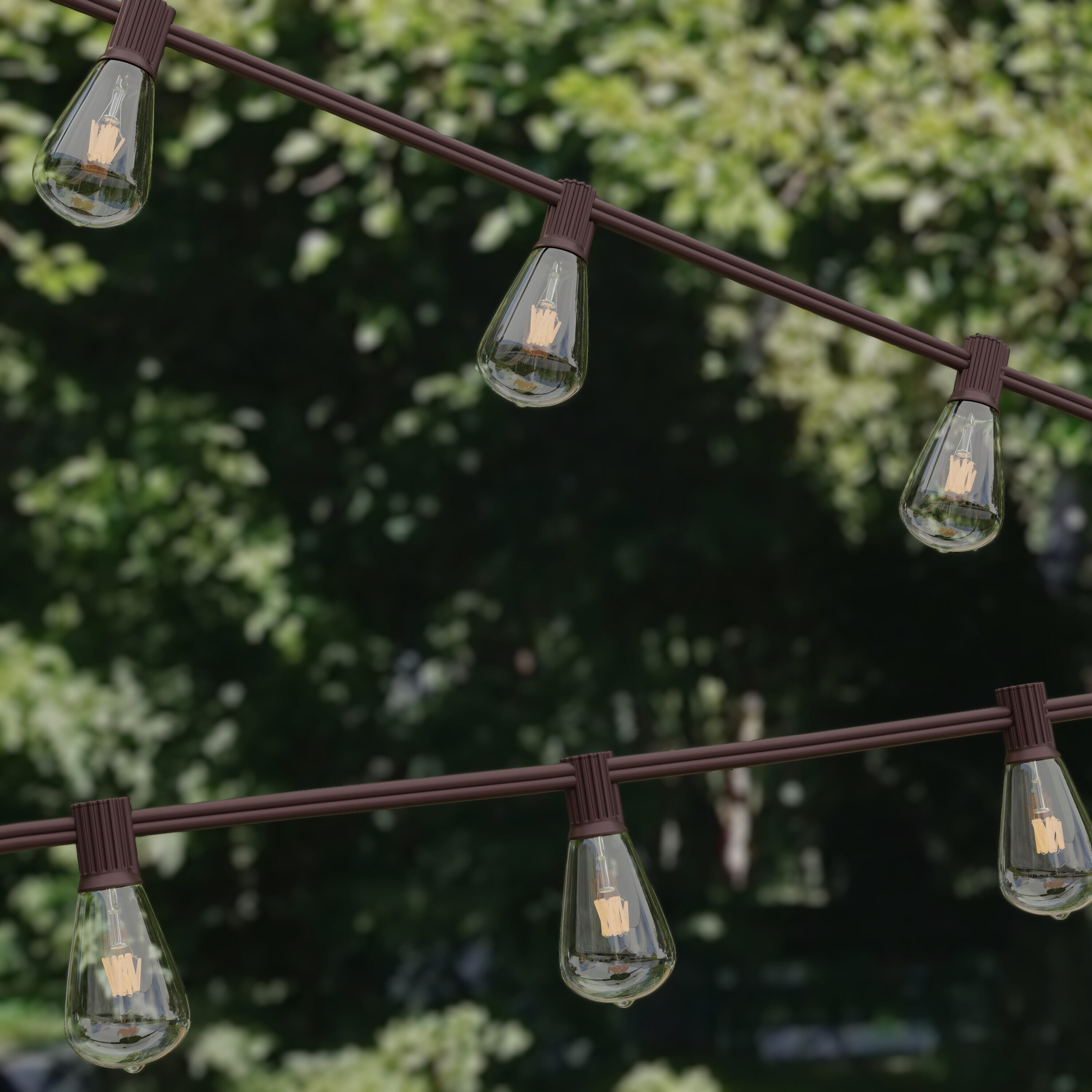 allen + roth SL30B Patio-String-Lights - View #8