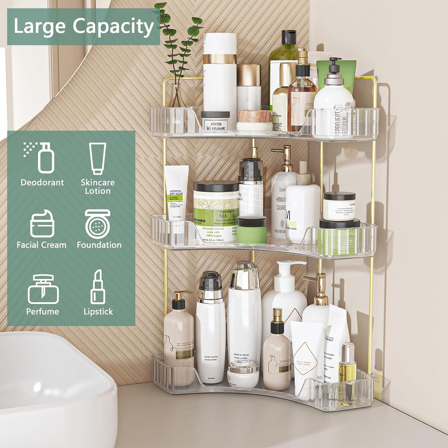 Kitstorack DOBAY1-D01027RVCGP Bathroom-Shelves - View #5