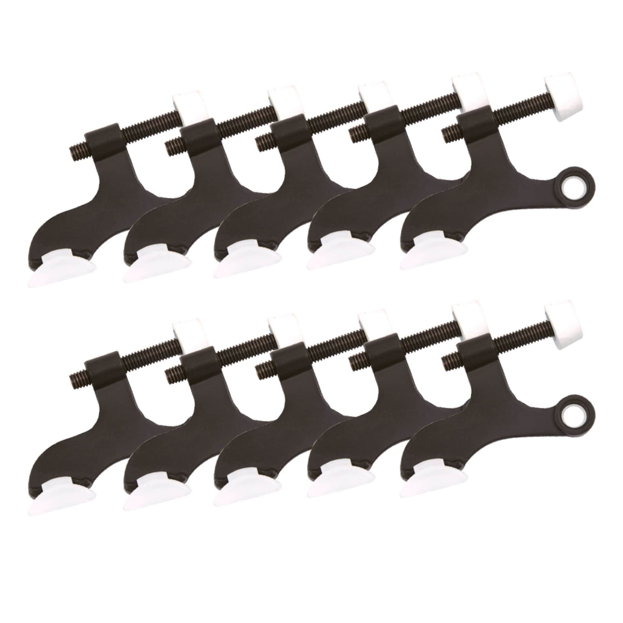 Design House 181933 1-1/2-in Oil-rubbed bronze Hinge pin Door Stop 10 -Pack