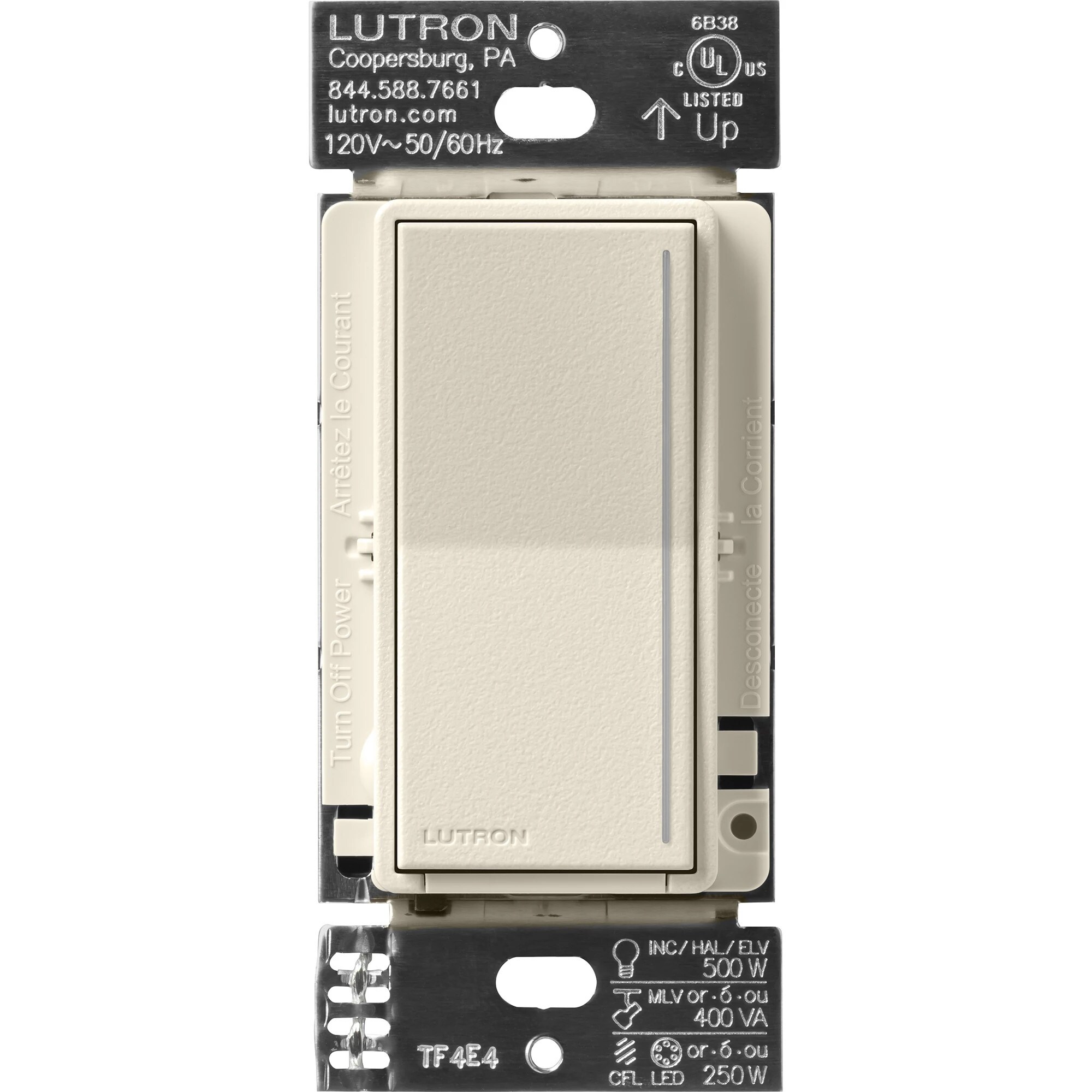 Lutron Sunnata PRO Multi-location LED Illuminated Elv Touch Master ...