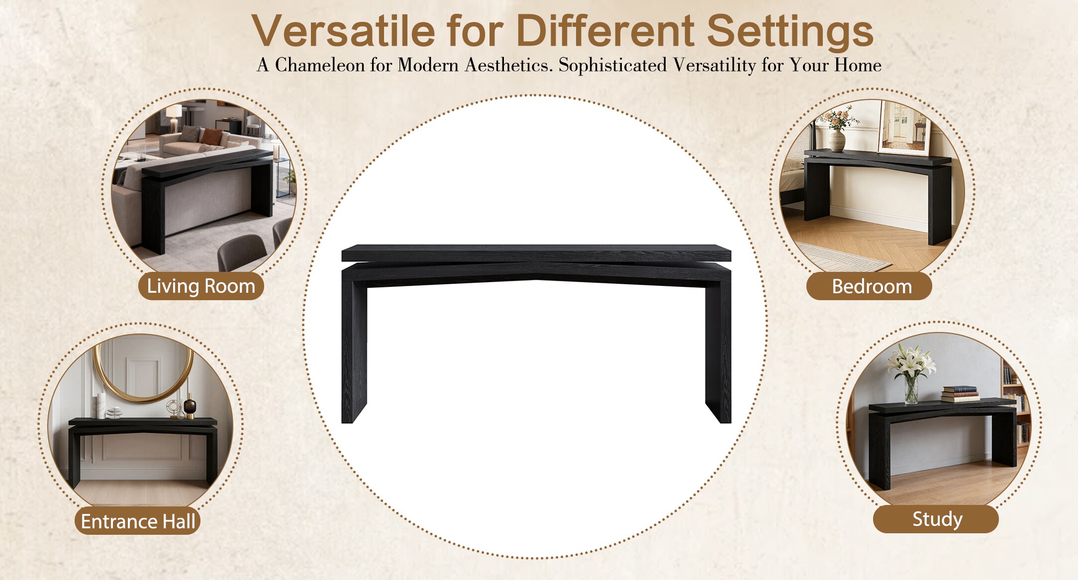 Vynxaria LS0505-144511141 Console-Sofa-Tables - View #6