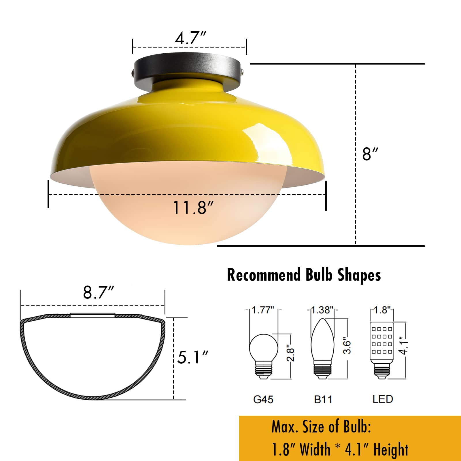 Claxy CL-T7296CU-Y flushmounts - View #3
