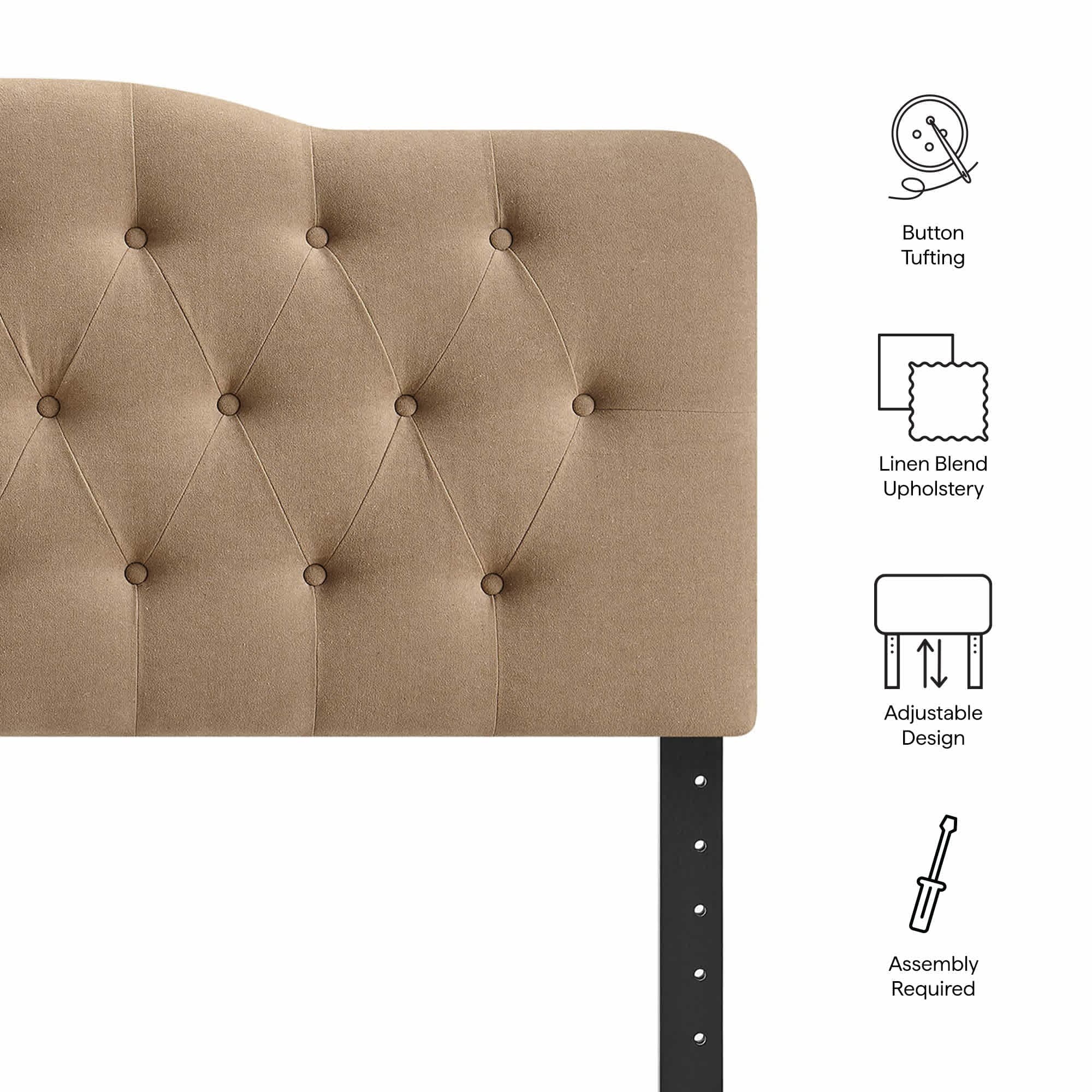 Modway MOD-7271-ALM Upholstered-Headboards - View #2
