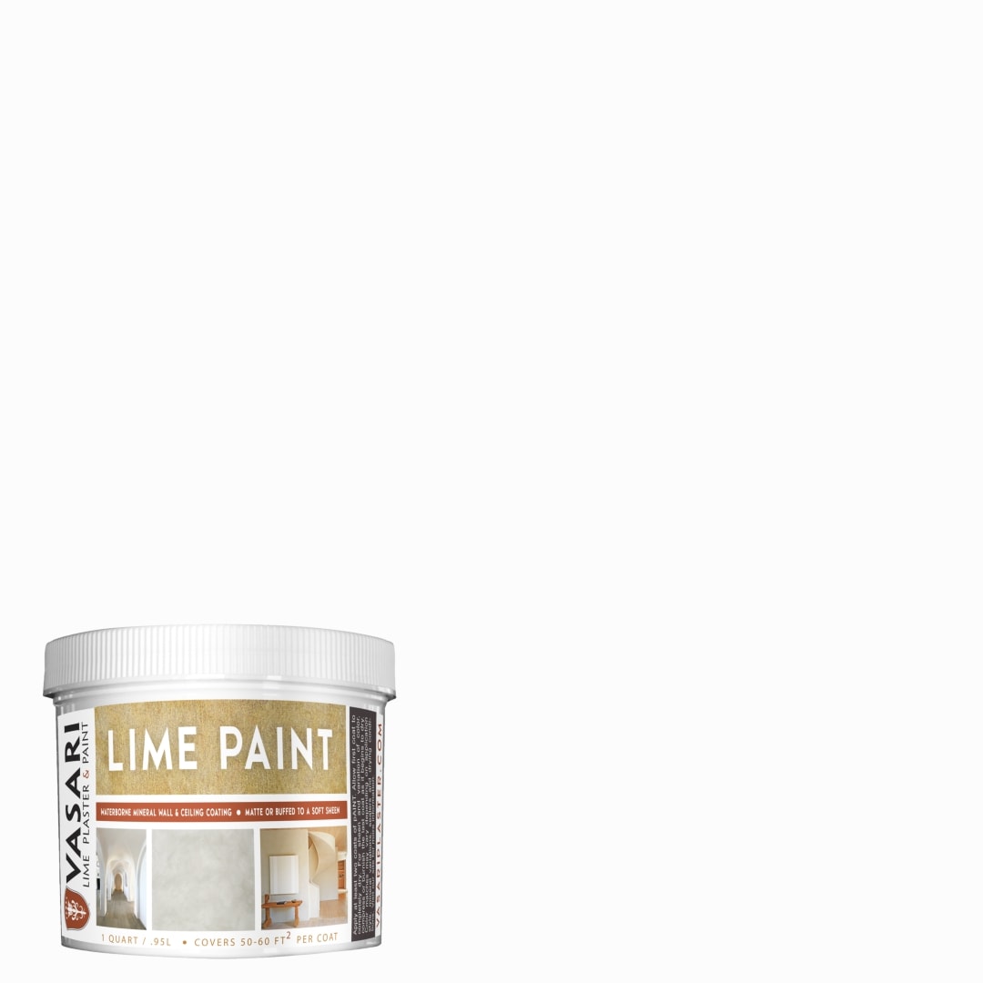 VASARI Lime Plaster and Paint, Veneziano Plaster (Smooth Finish), Made  from Natural Lime and Powdered Marble, color: Natural White #1