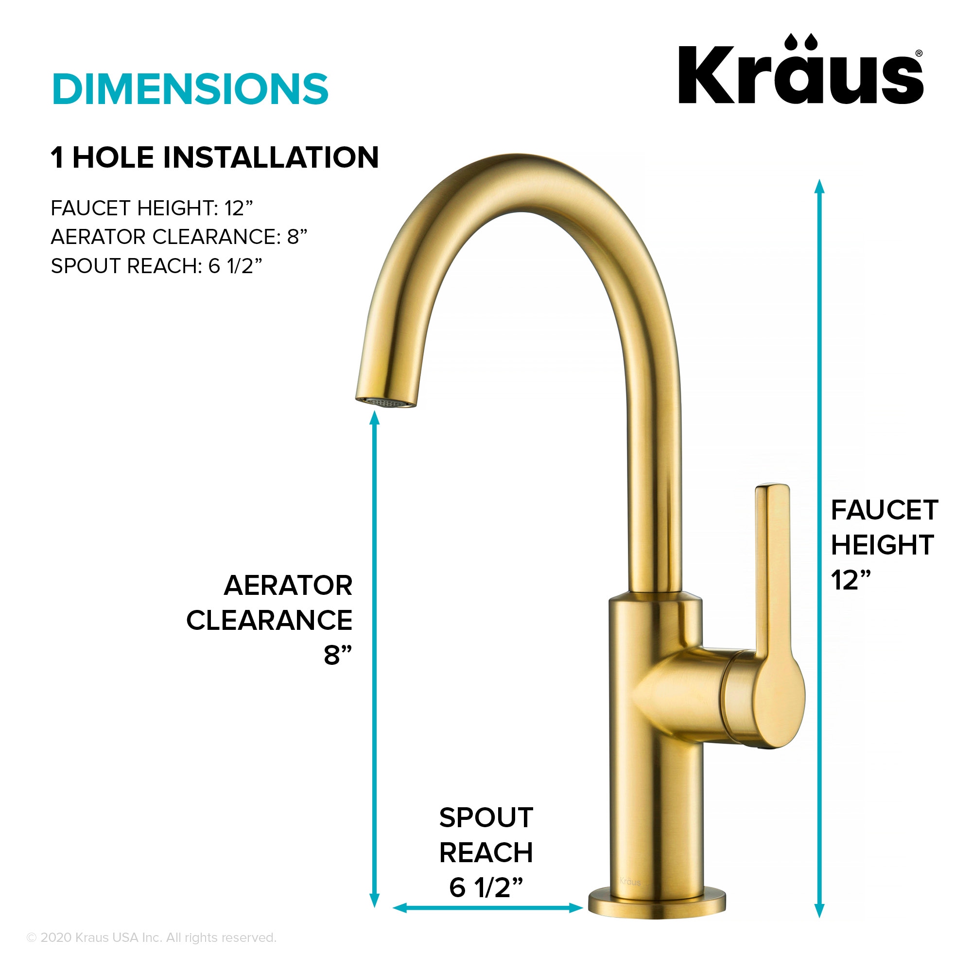 Kraus KPF-2822BB Kitchen-Faucets - View #6