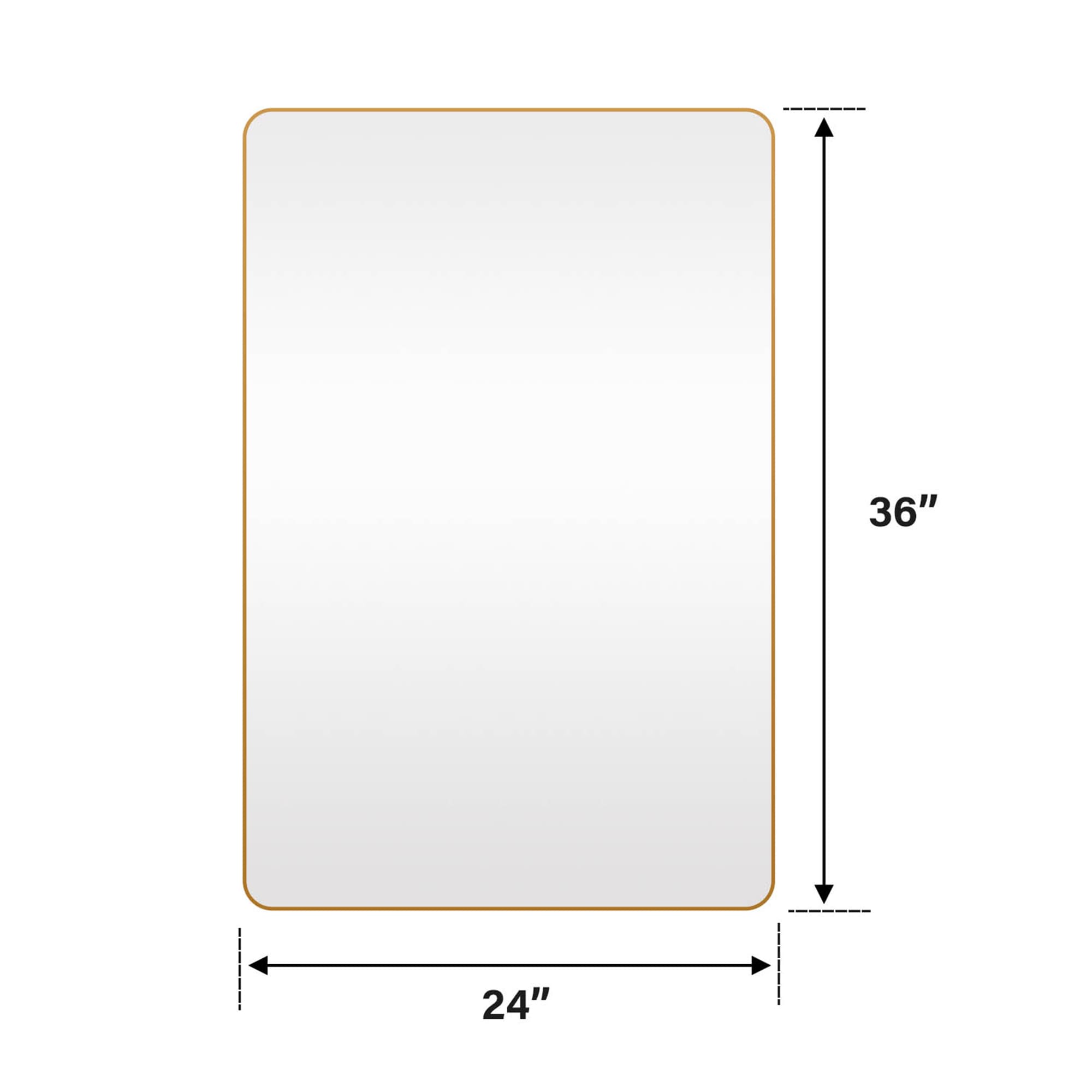 Forclover TAK-FMR2436BG Framed-Bath-Mirrors - View #5