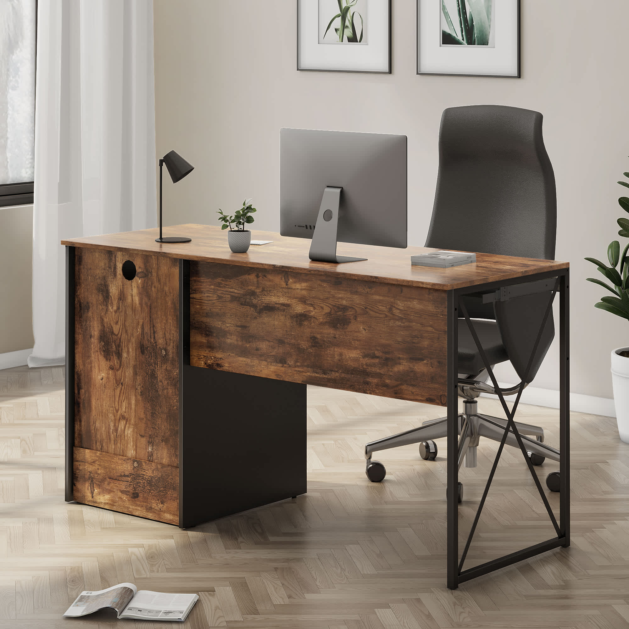 Bestier LOW-D374Q-RST desks - View #3