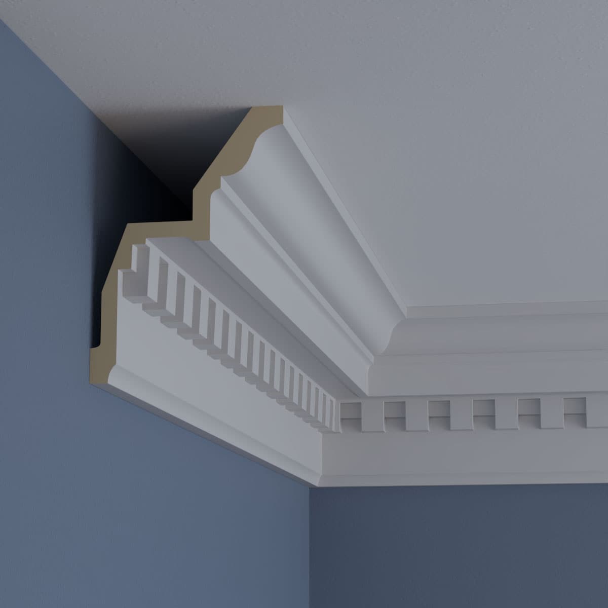 Ekena Millwork MLD06X04X08DE-CASE-2 Crown-Moulding - View #9