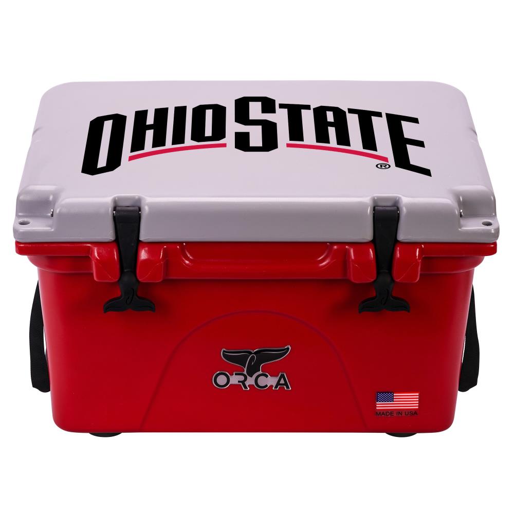 ORCA Ohio State Buckeyes 20-Quart Hard-Sided Cooler