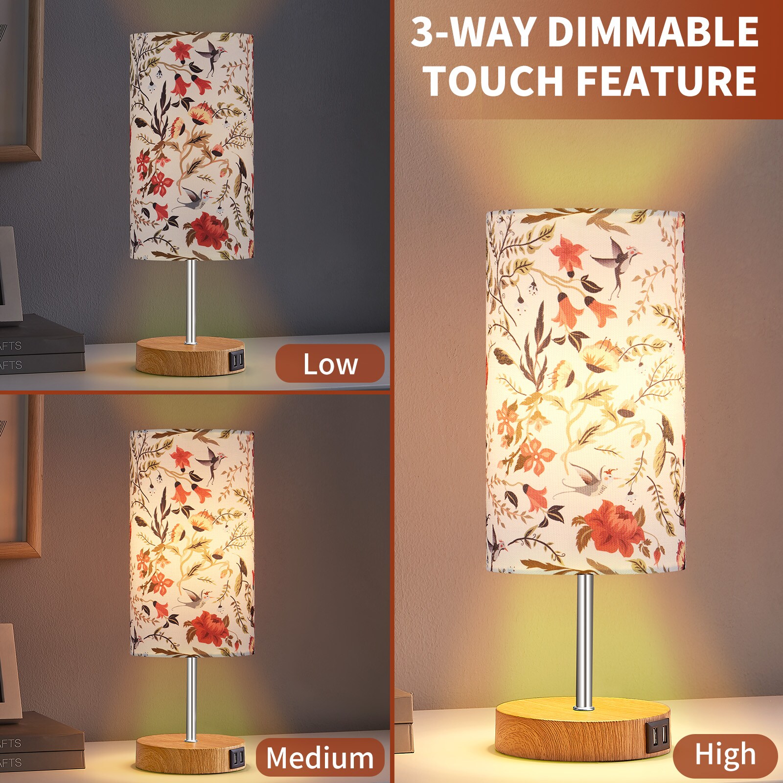 UrFurnishings TD-211 Table-Lamps - View #11