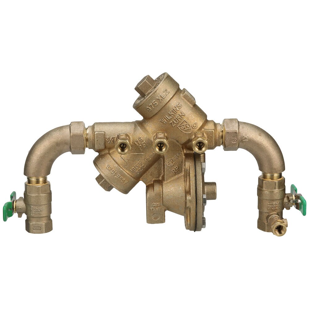 Zurn Model 975XL2 Bronze Fnpt 3/4in Reduced Pressure Backflow