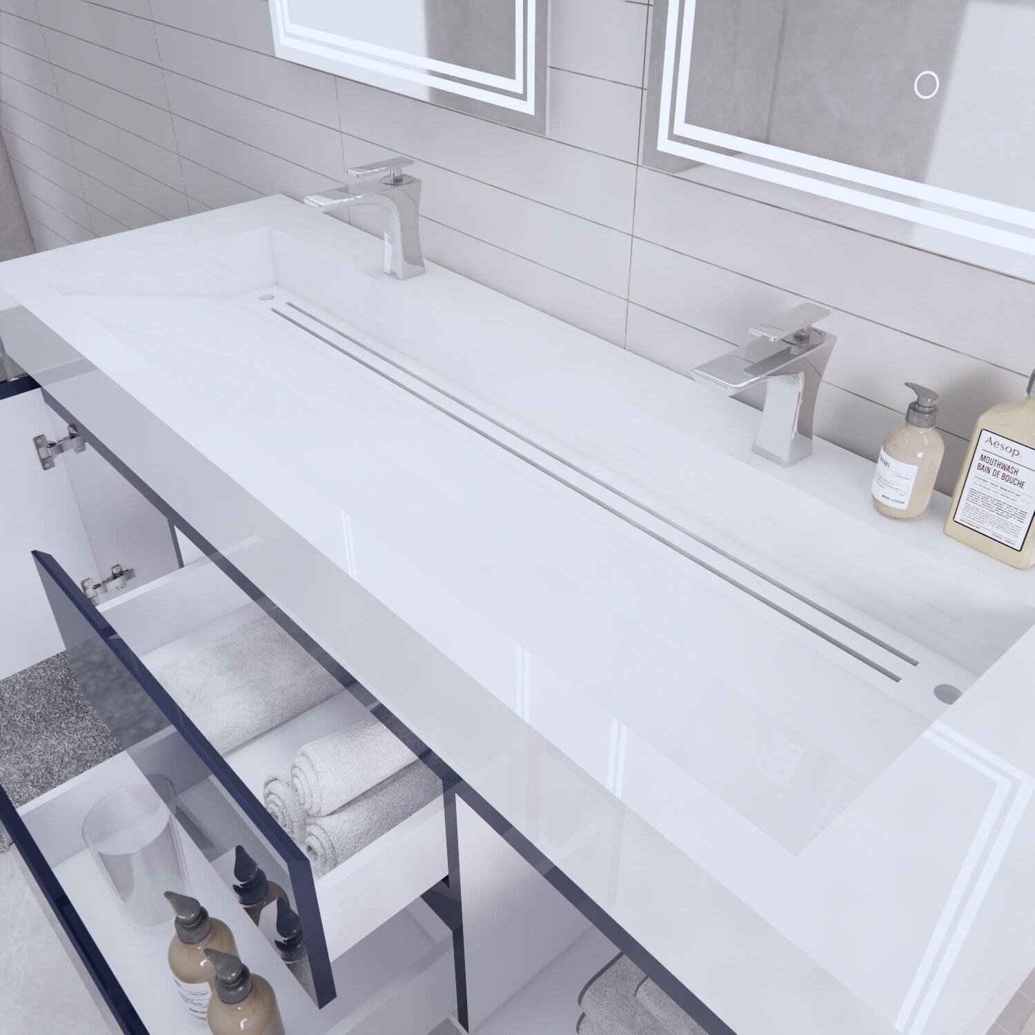 BV Better Vanity BTB-60D-NB Bath-Vanity-Combo - View #8