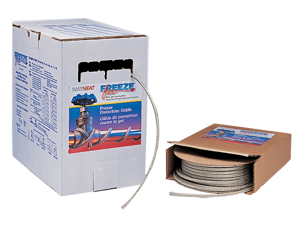 Easy Heat Heating Cable Per Foot Stop pipes from freezing SS braided PER  FOOT!