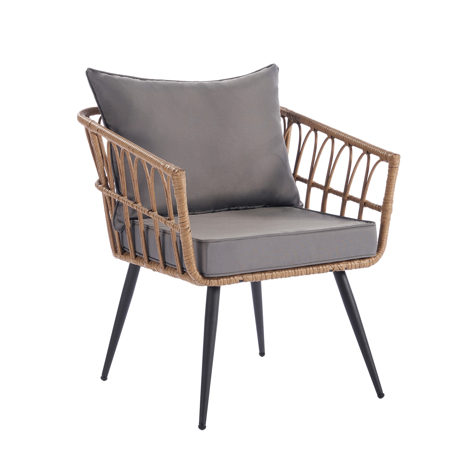 SINOFURN SYB670006GY Patio-Conversation-Sets - View #2