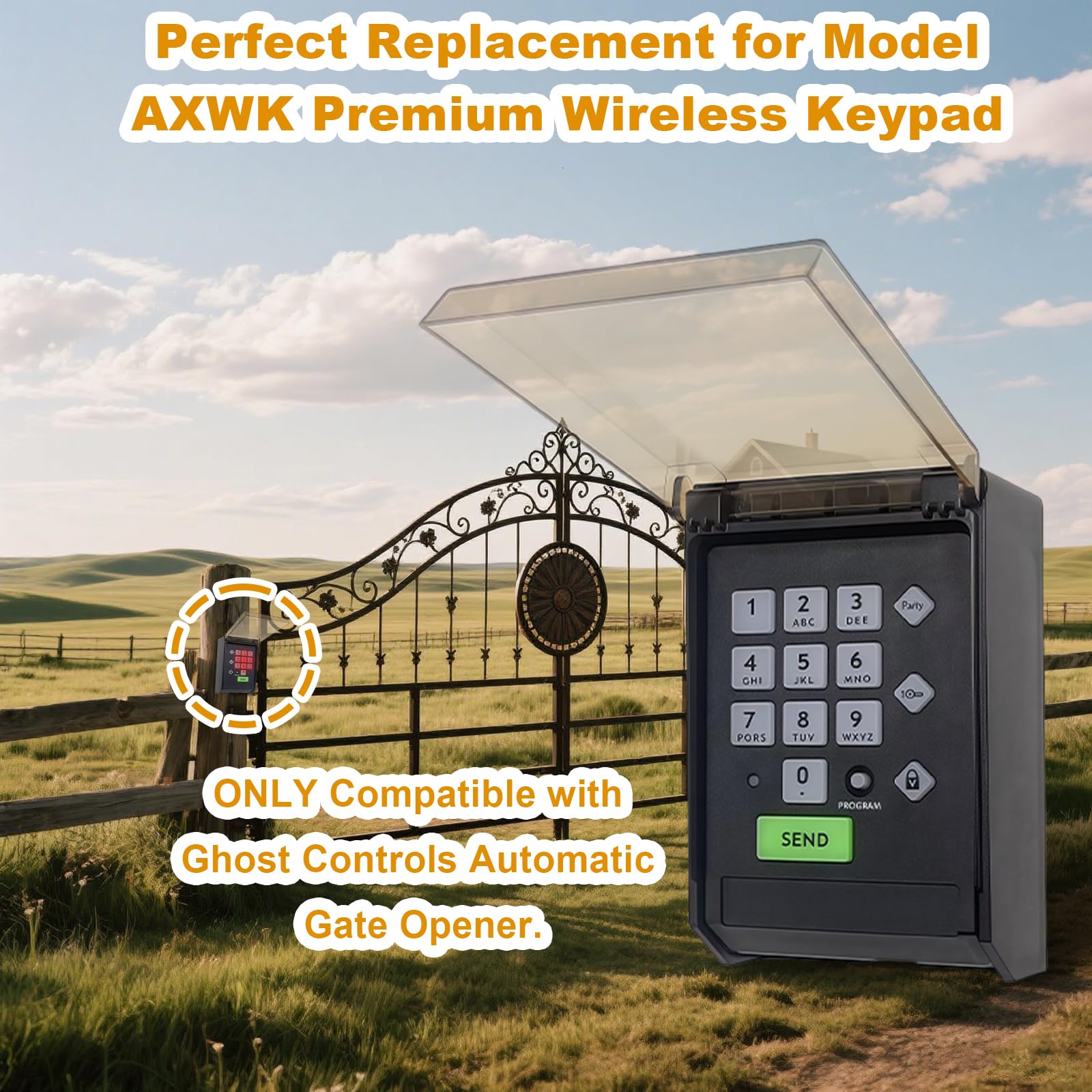 Phyfalip LPF0811P696 Garage-Door-Opener-Keypads - View #4
